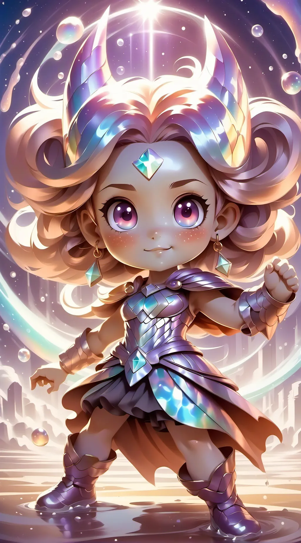 ai character: Superpower Academy background