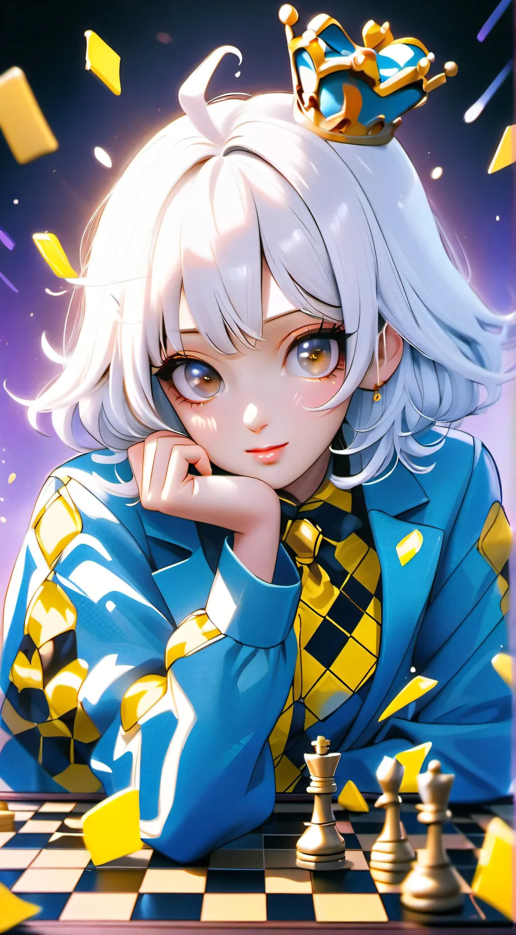 ai character: Competition Queen Bee background