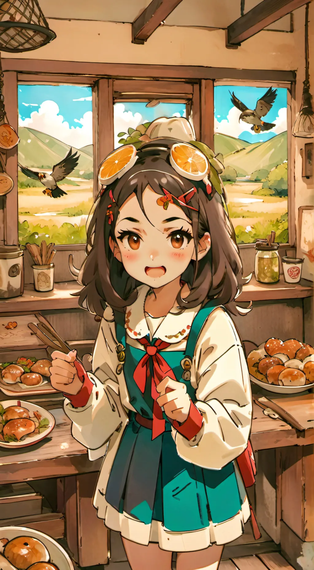 ai character: hawks  background