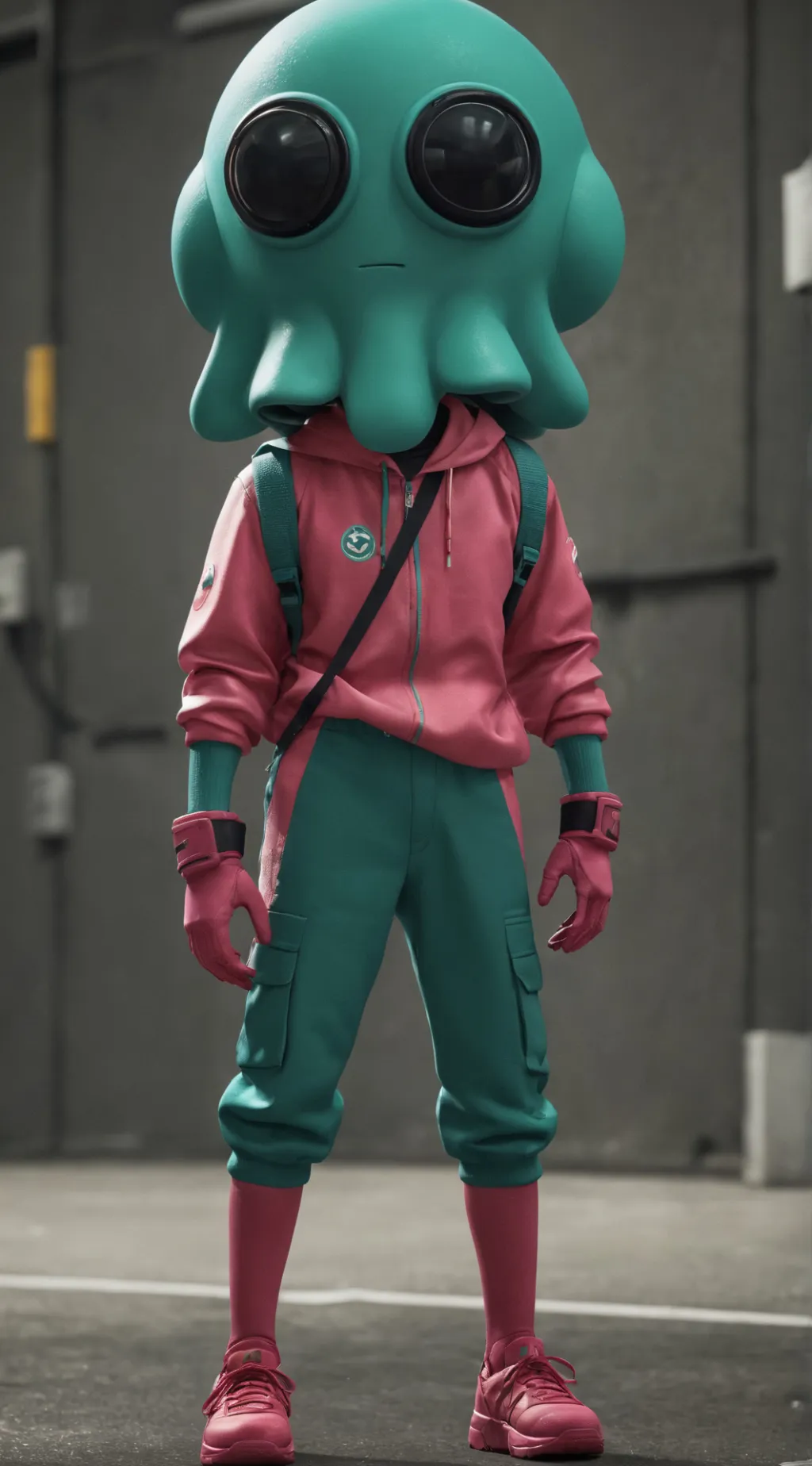 ai character: sg x infection background