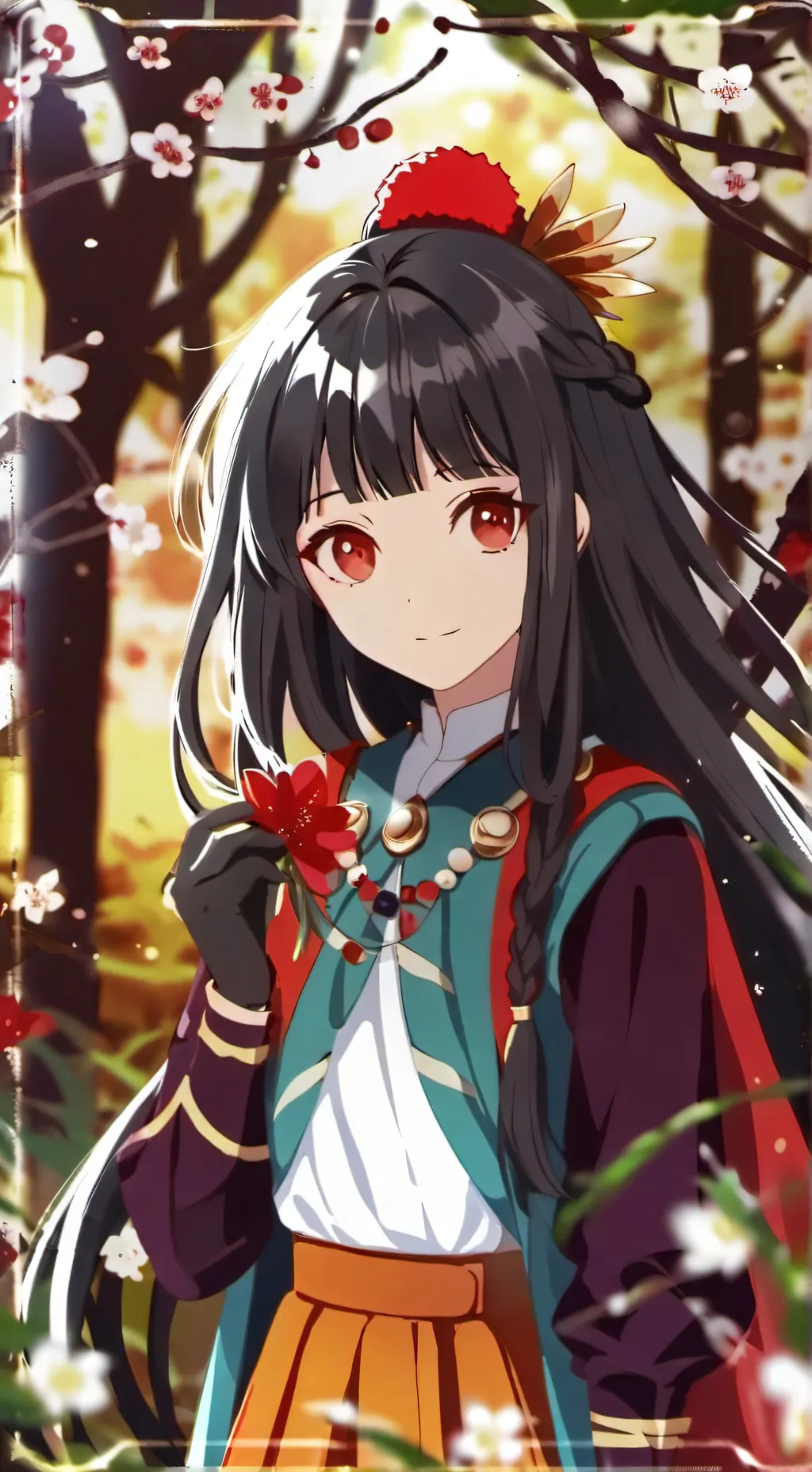 ai character: Hazy background