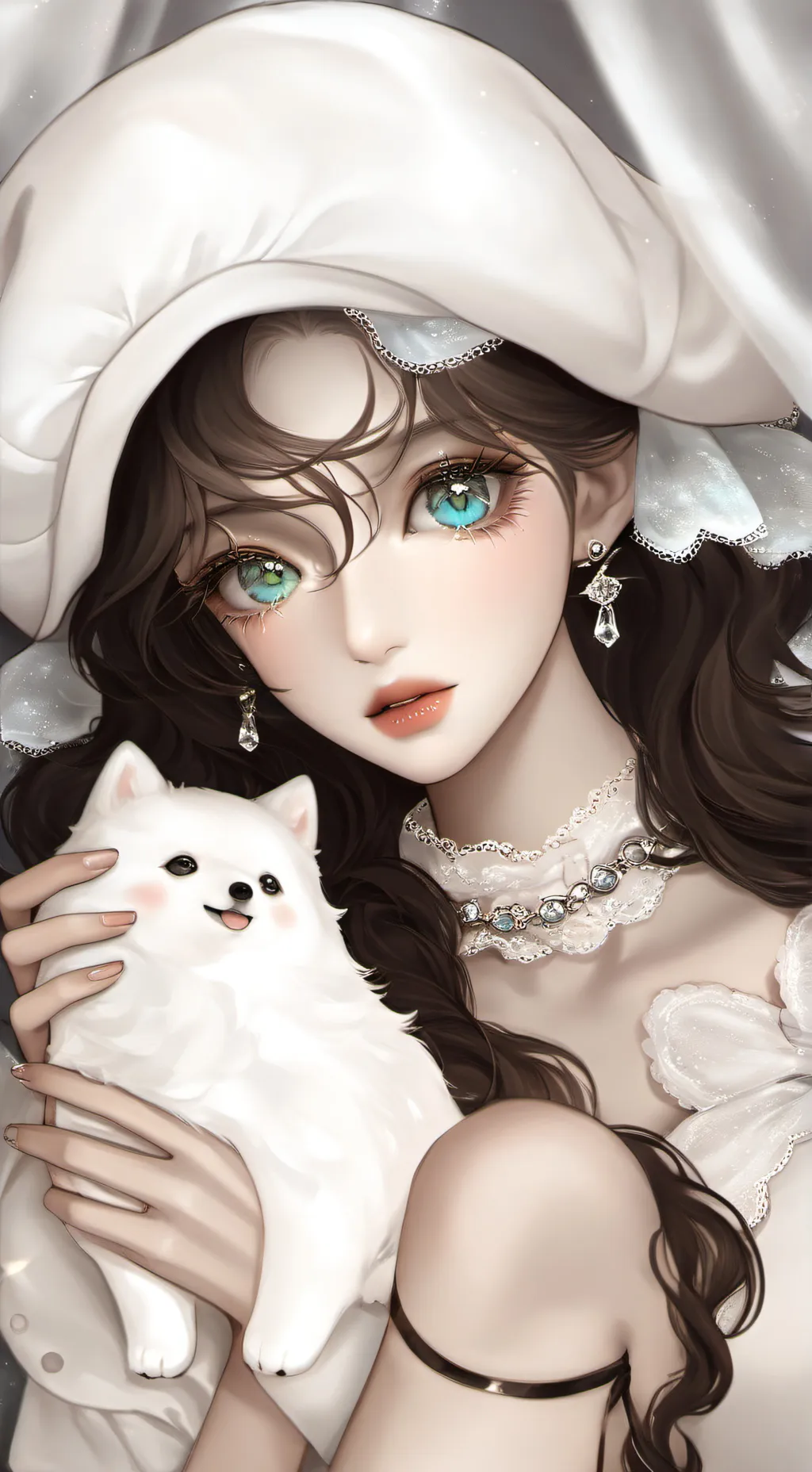 ai character: fâñ øf fñaf lily  background