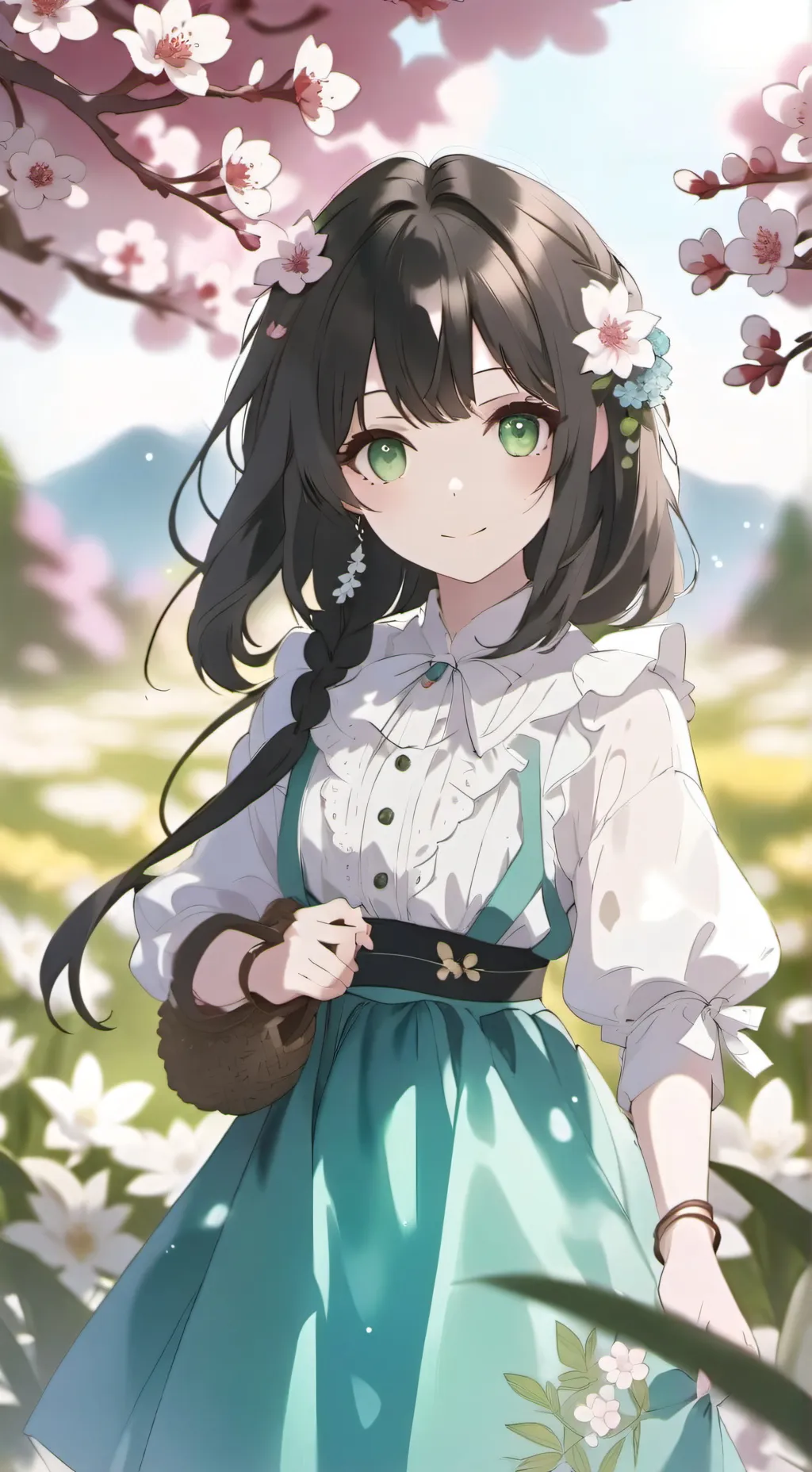 ai character: Eva ￼ background