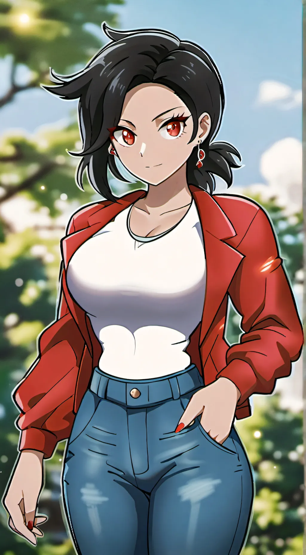 ai character: Isaiah (Anime) background