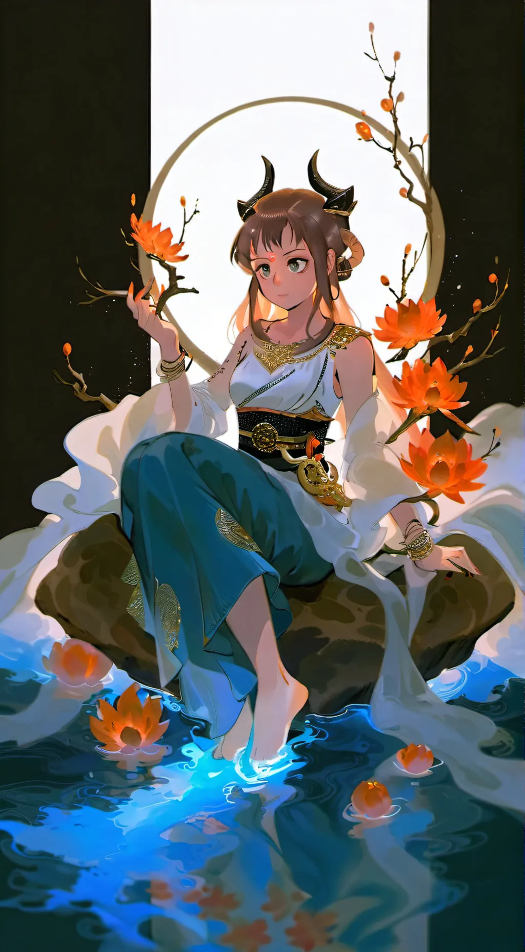 ai character: Nami background