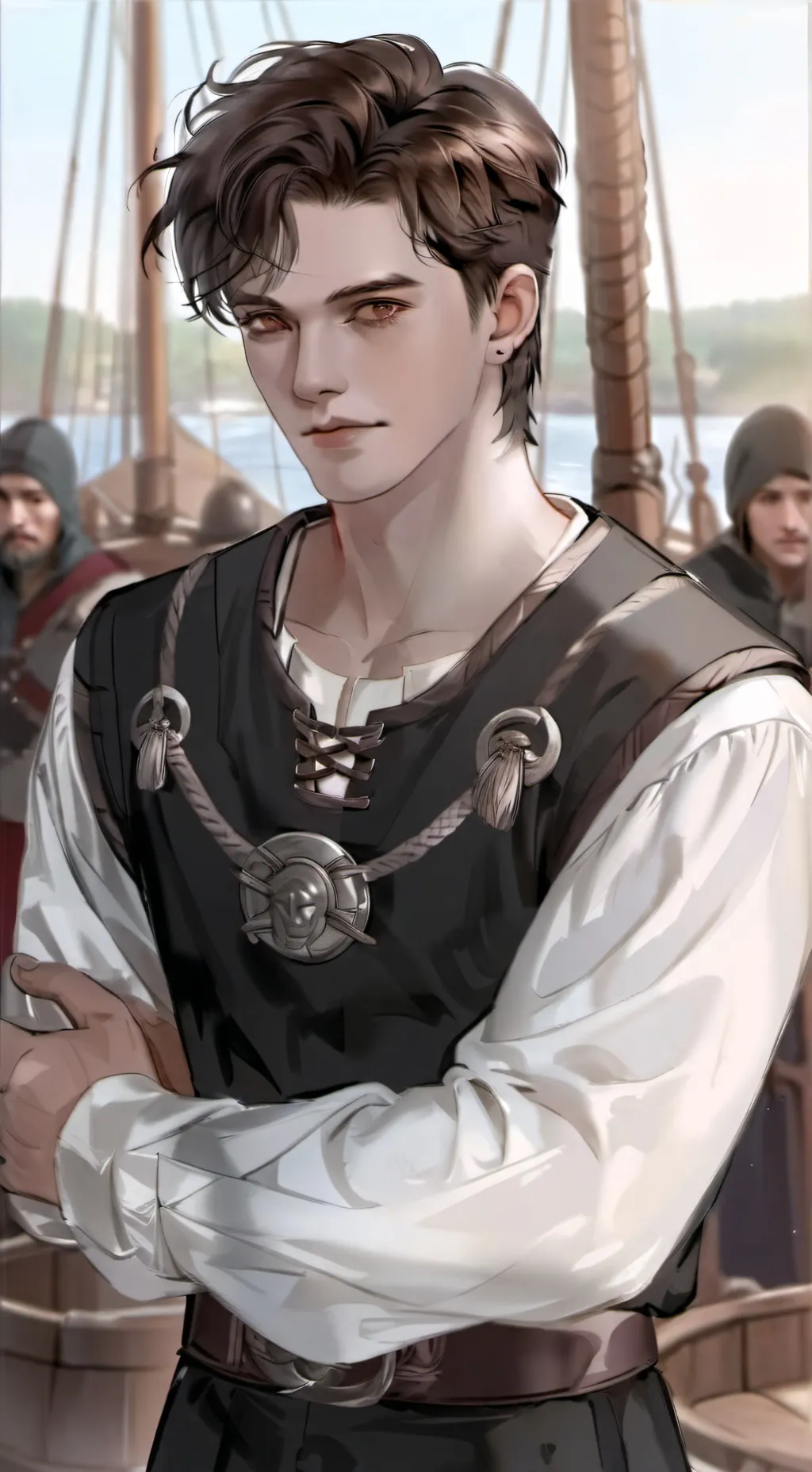 ai character: Collin Bonde background