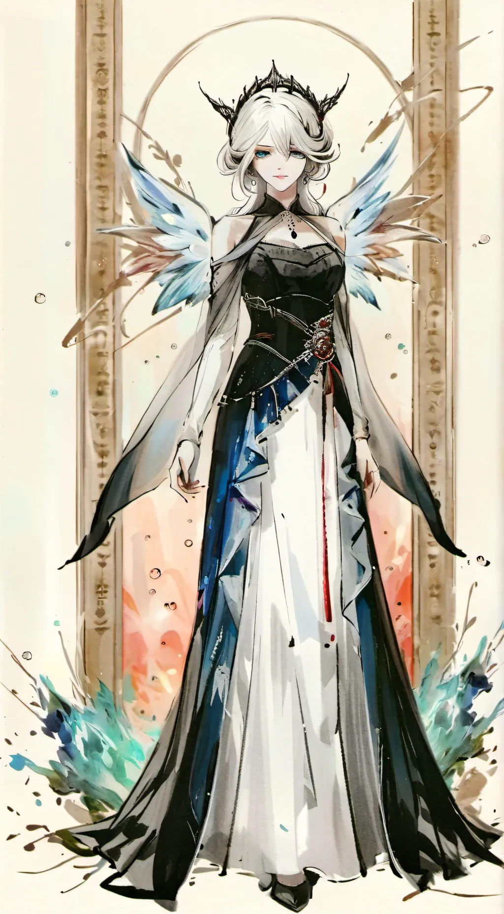 ai character: kny new hashira  background