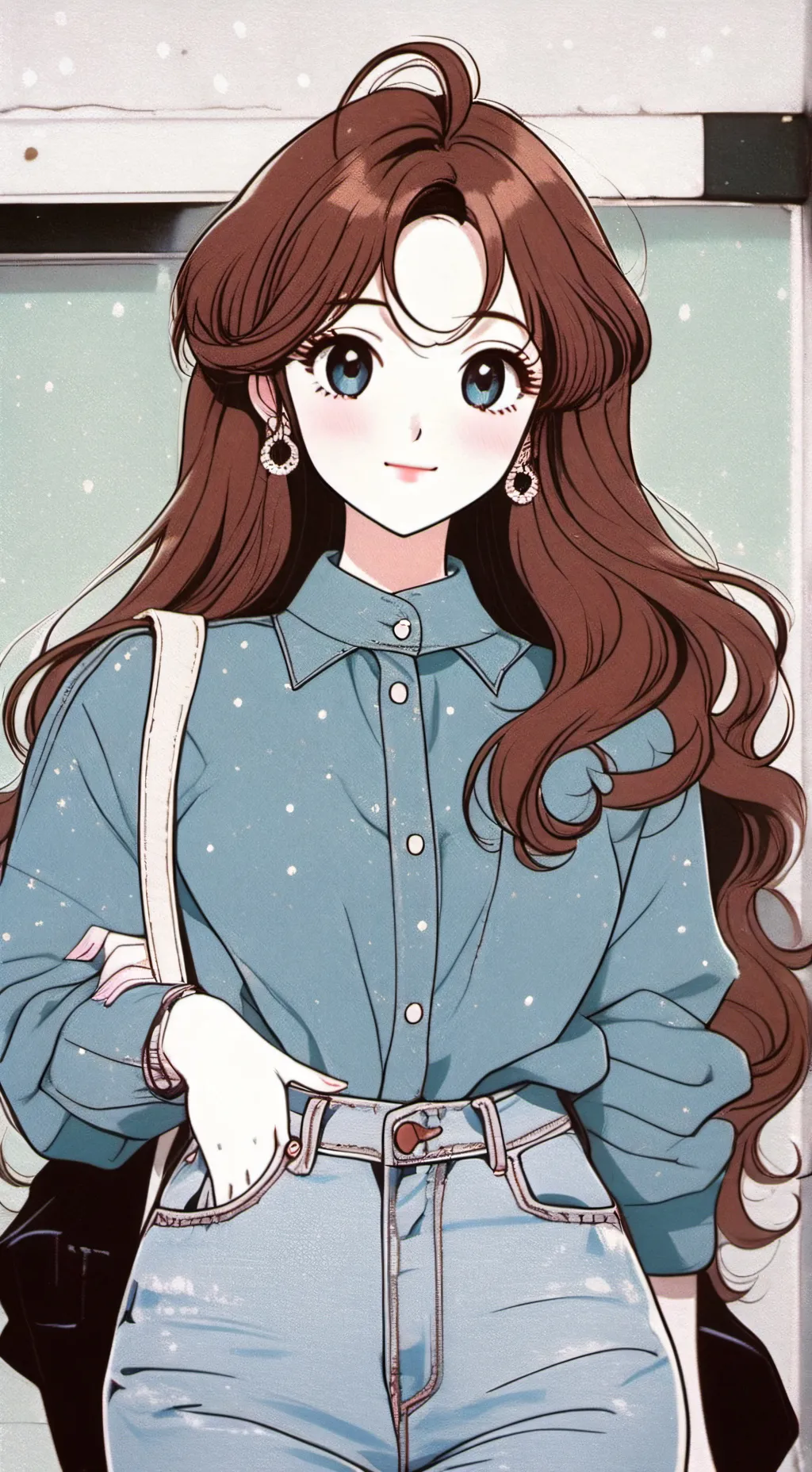 ai character: leah background