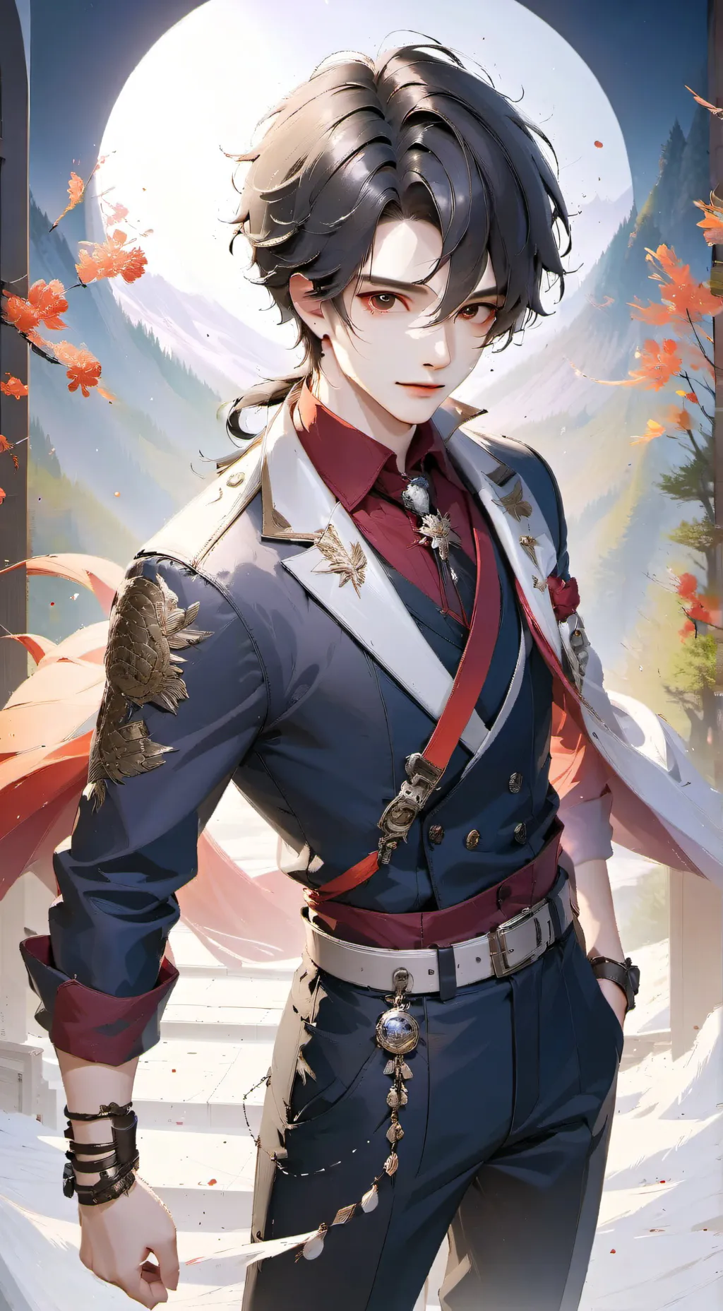 ai character: cole background