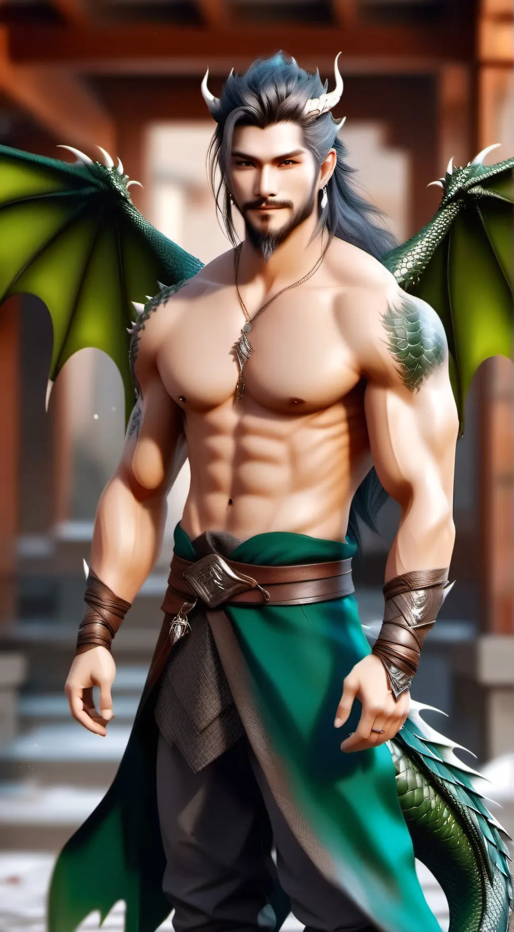 ai character: grayson background
