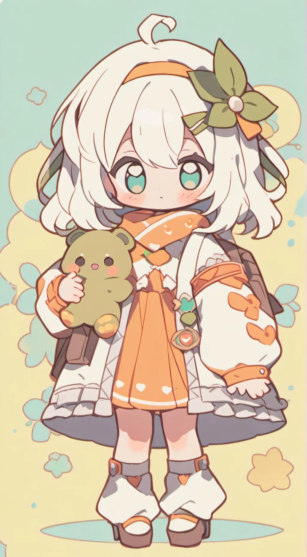 ai character: Amelie  background