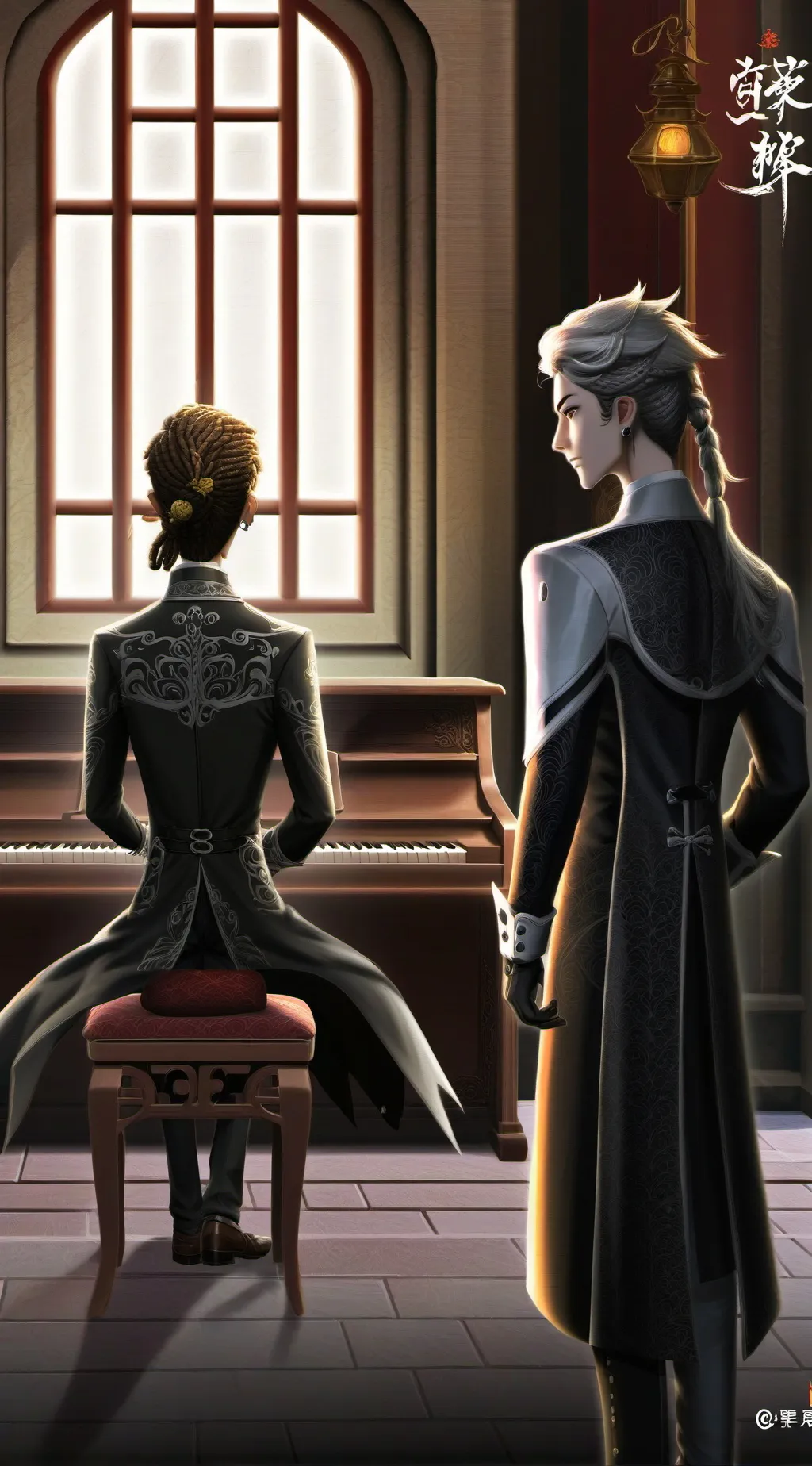 ai character: cash and nico(ruok background