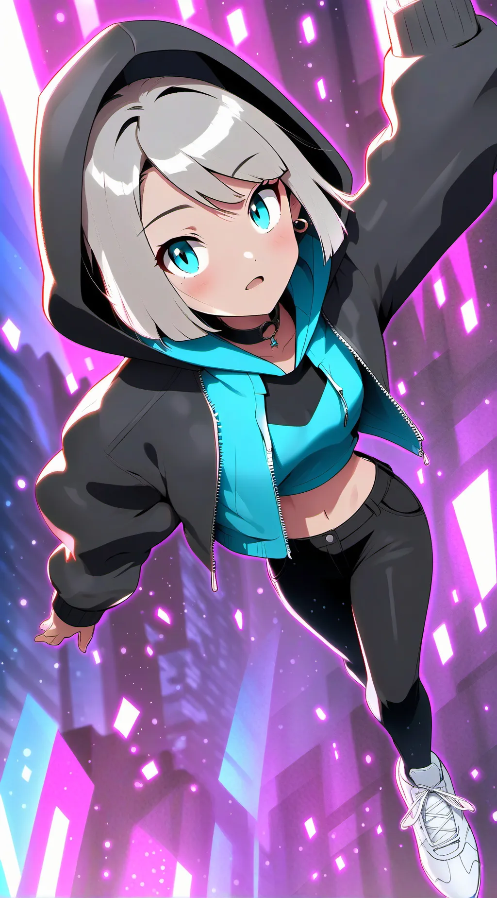 ai character: Mía the igh background