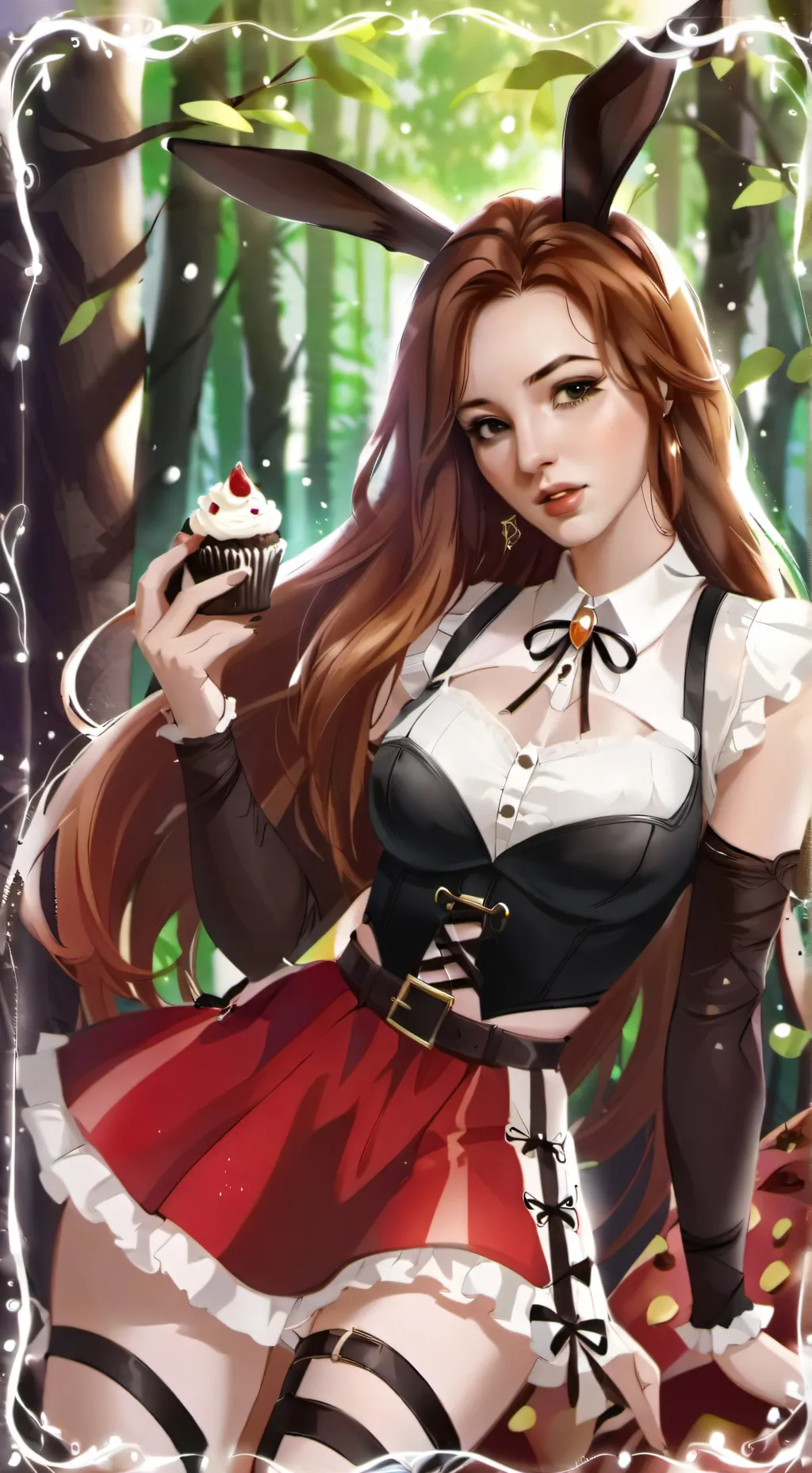 ai character: Harie  background