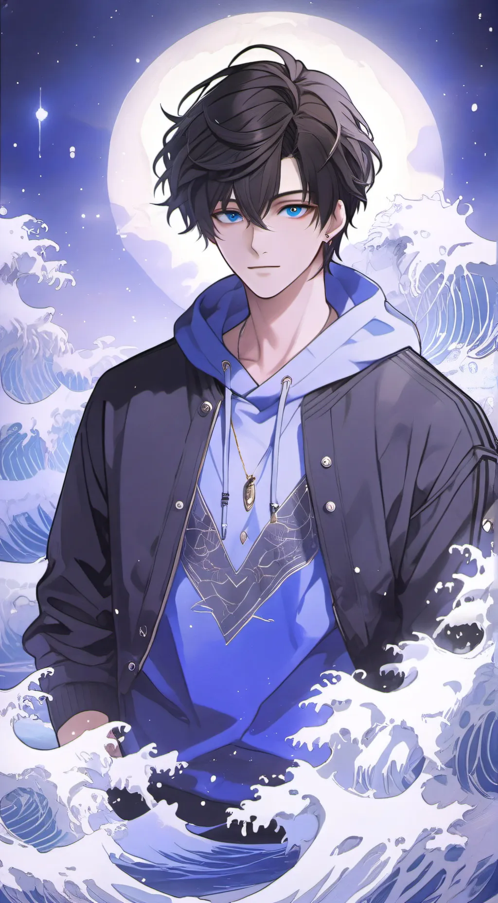 ai character: Lucas background