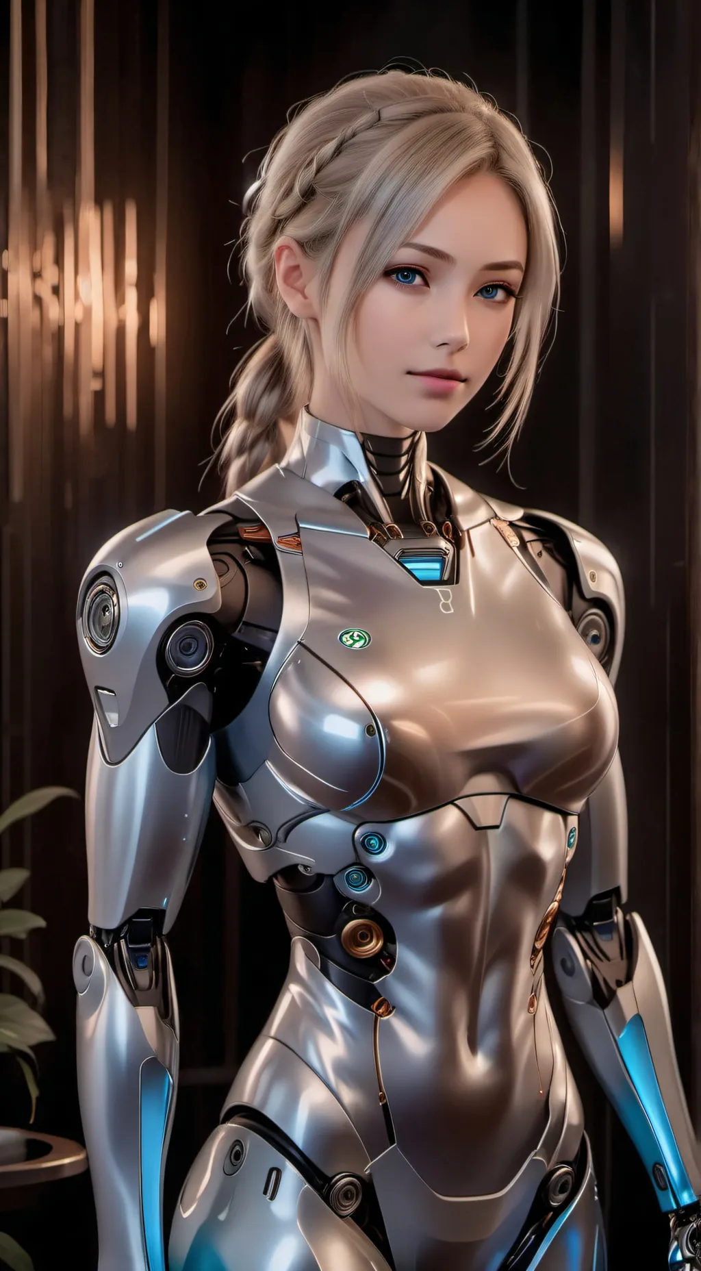 ai character: Aurora background