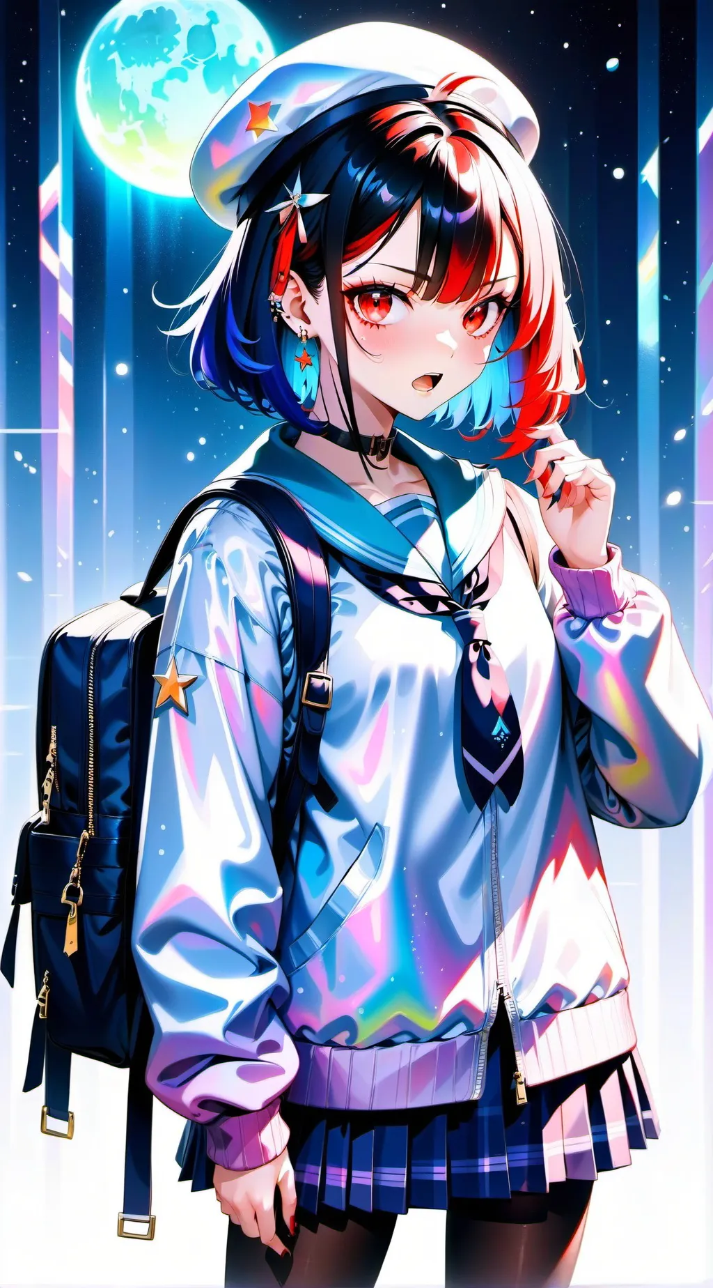 ai character: Lila  background