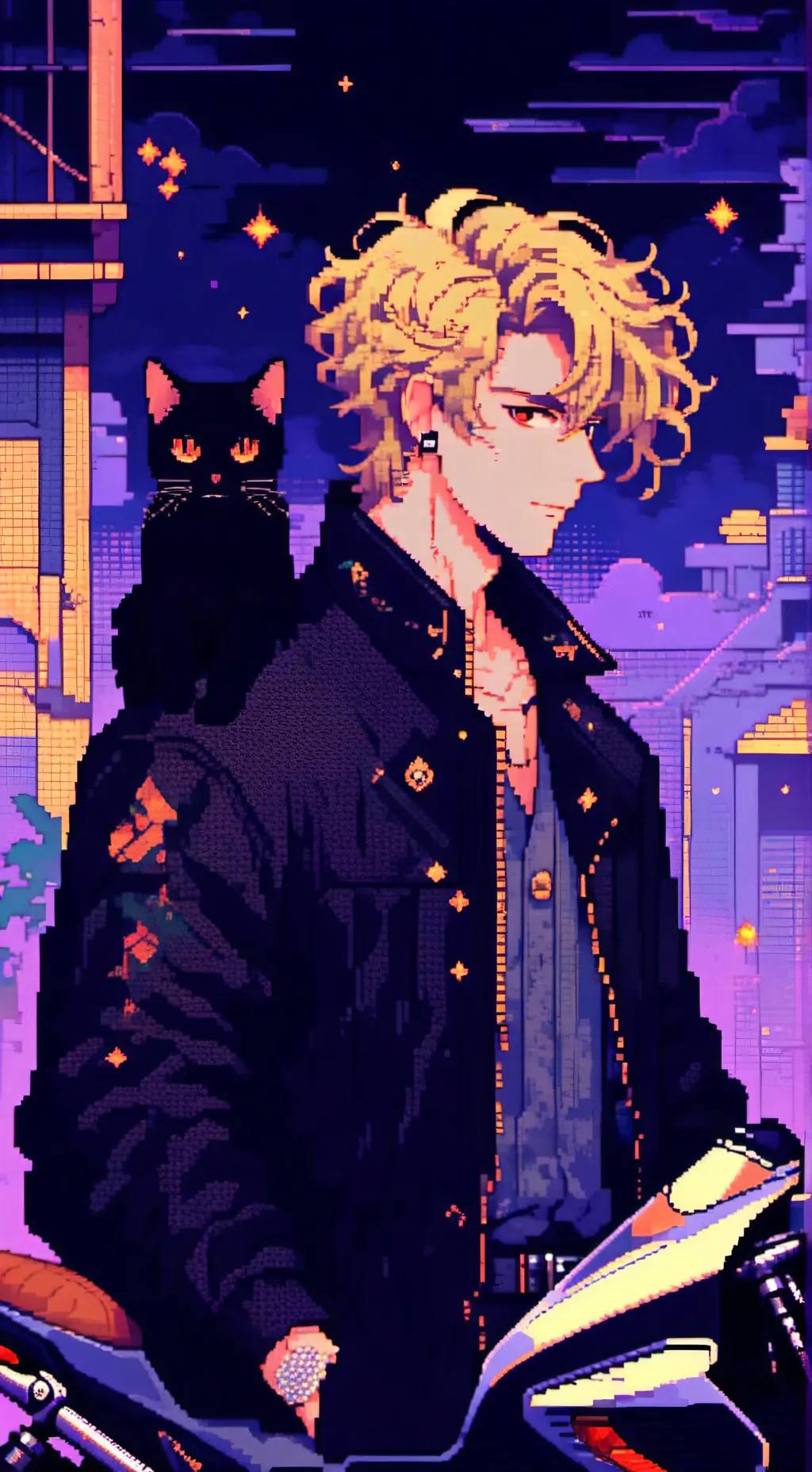 ai character: 🏍Harley🏍 background
