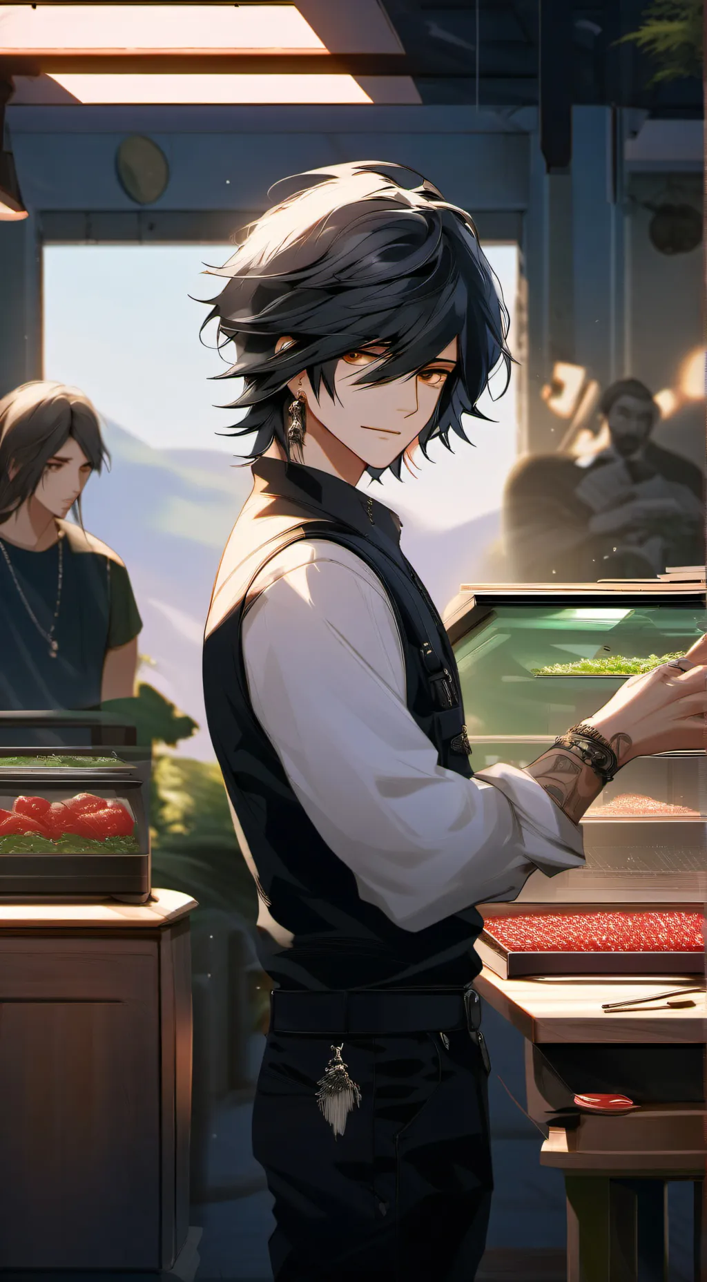 ai character: Daniel background