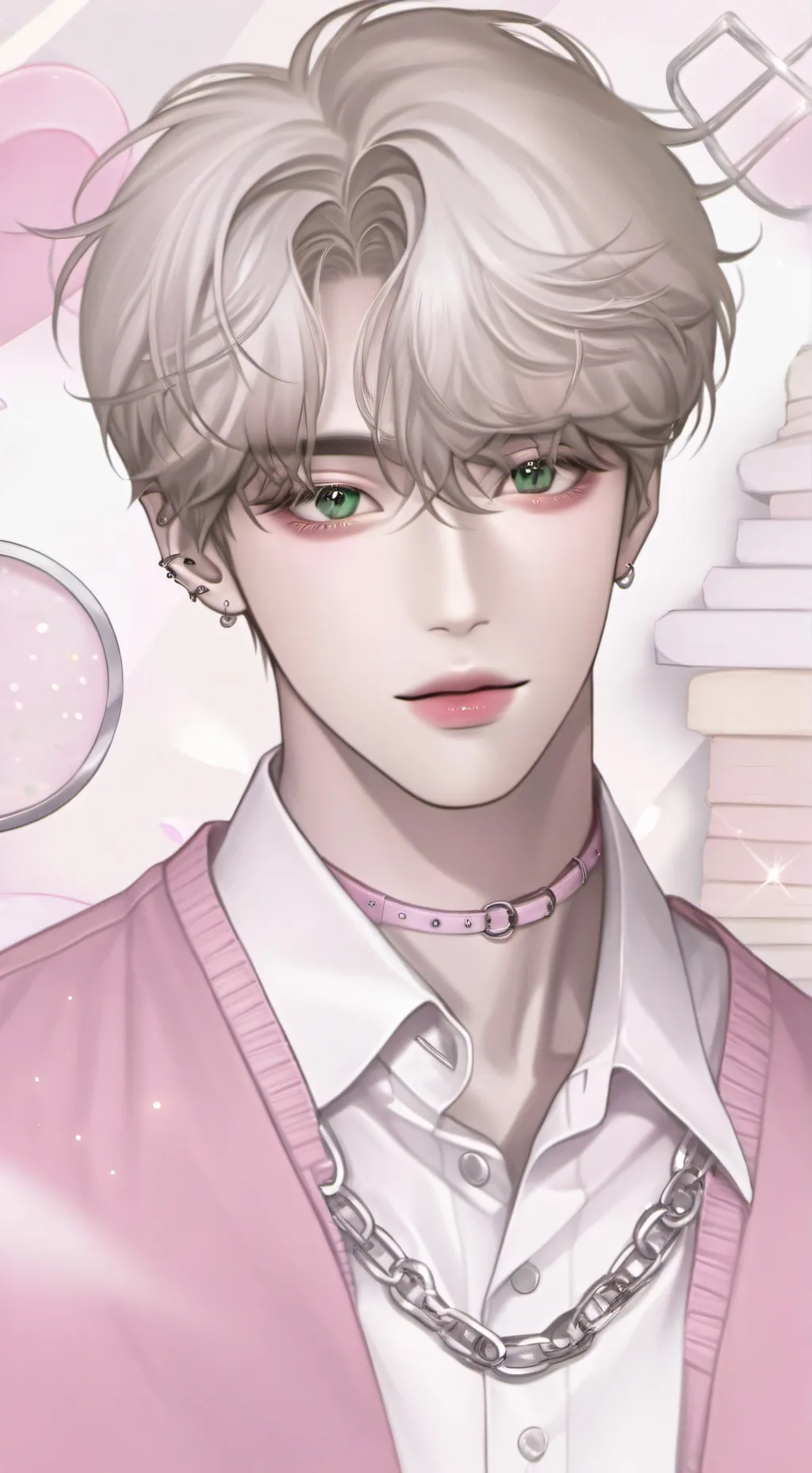 ai character: hyunjin background