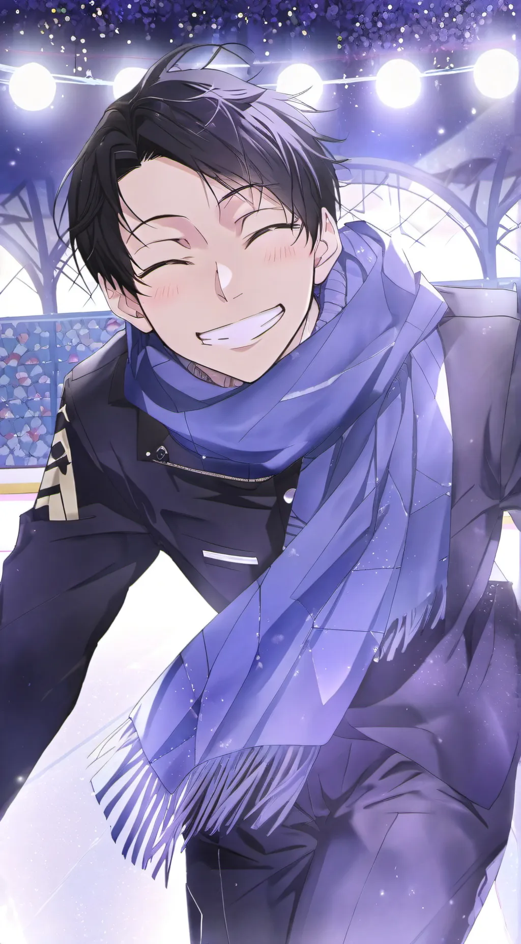 ai character: Iida ⛸️✋🫱 background