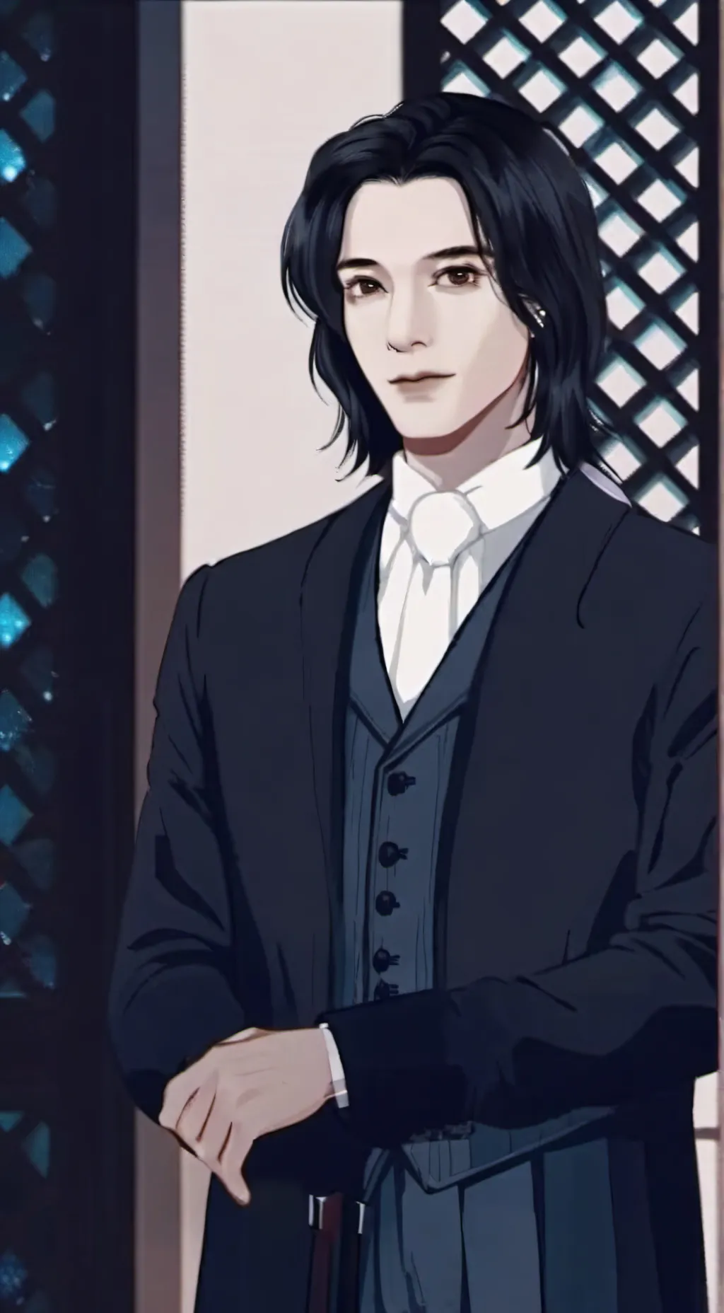 ai character: Professor snape background
