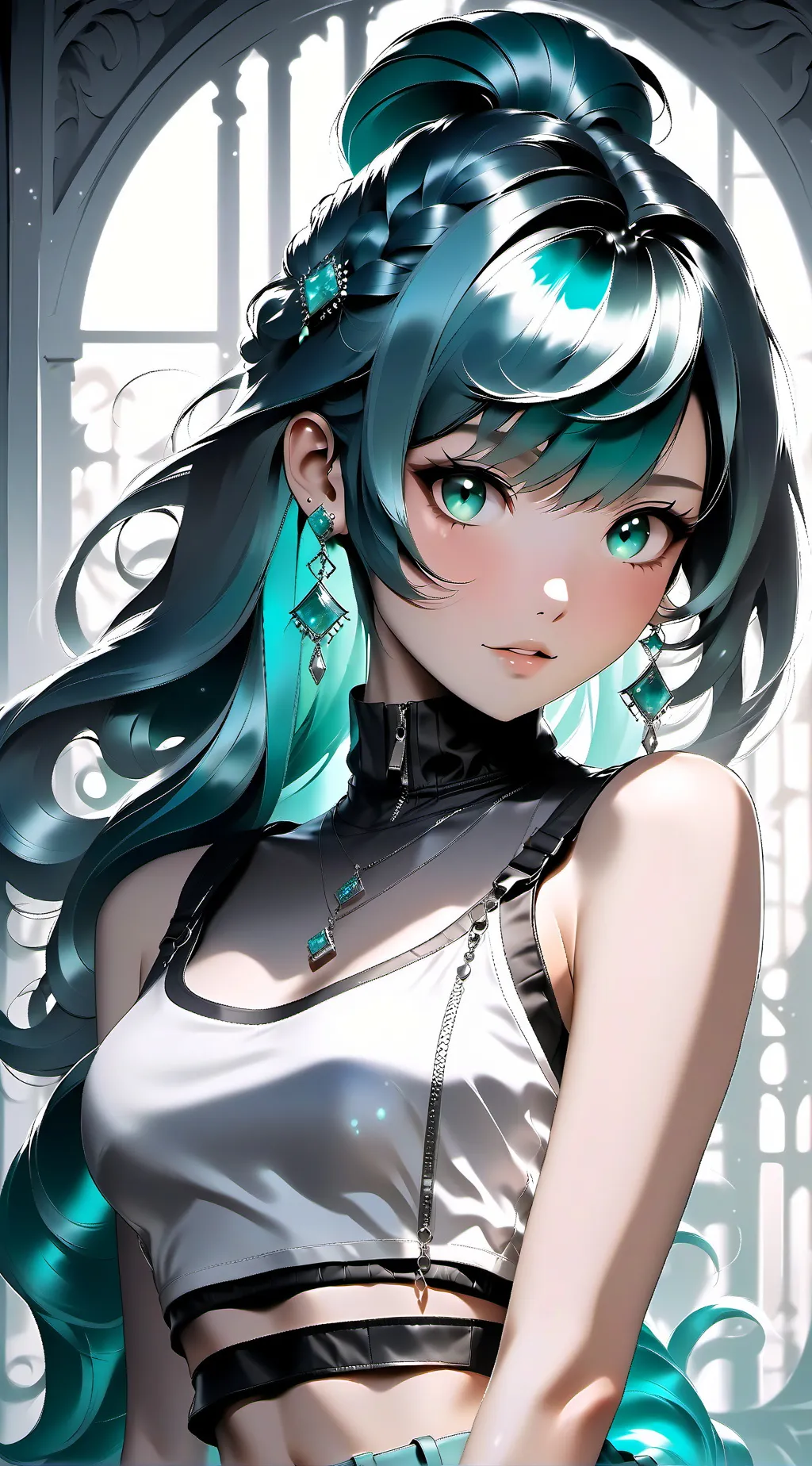 ai character: bugged navel gf 5 background