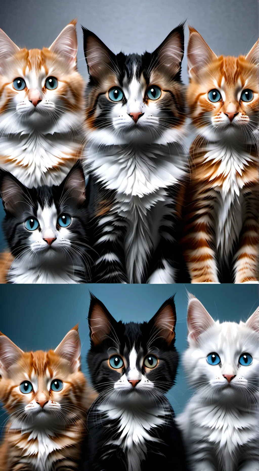 ai character: basket cats background