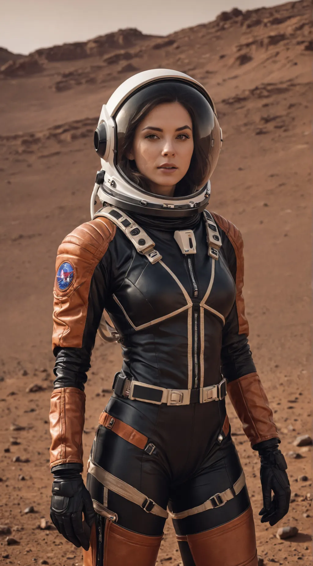 ai character: First Martians background