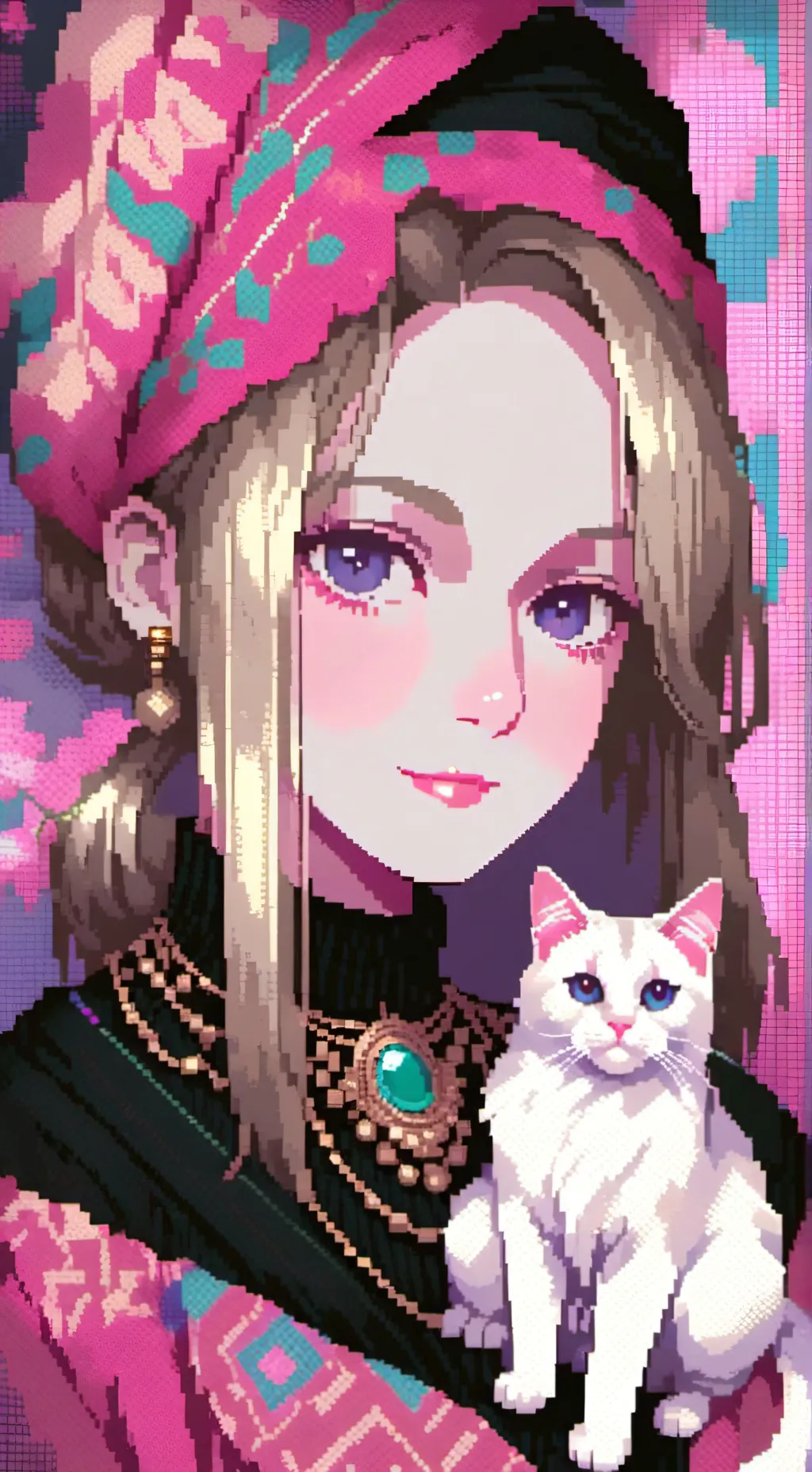 ai character: hope background