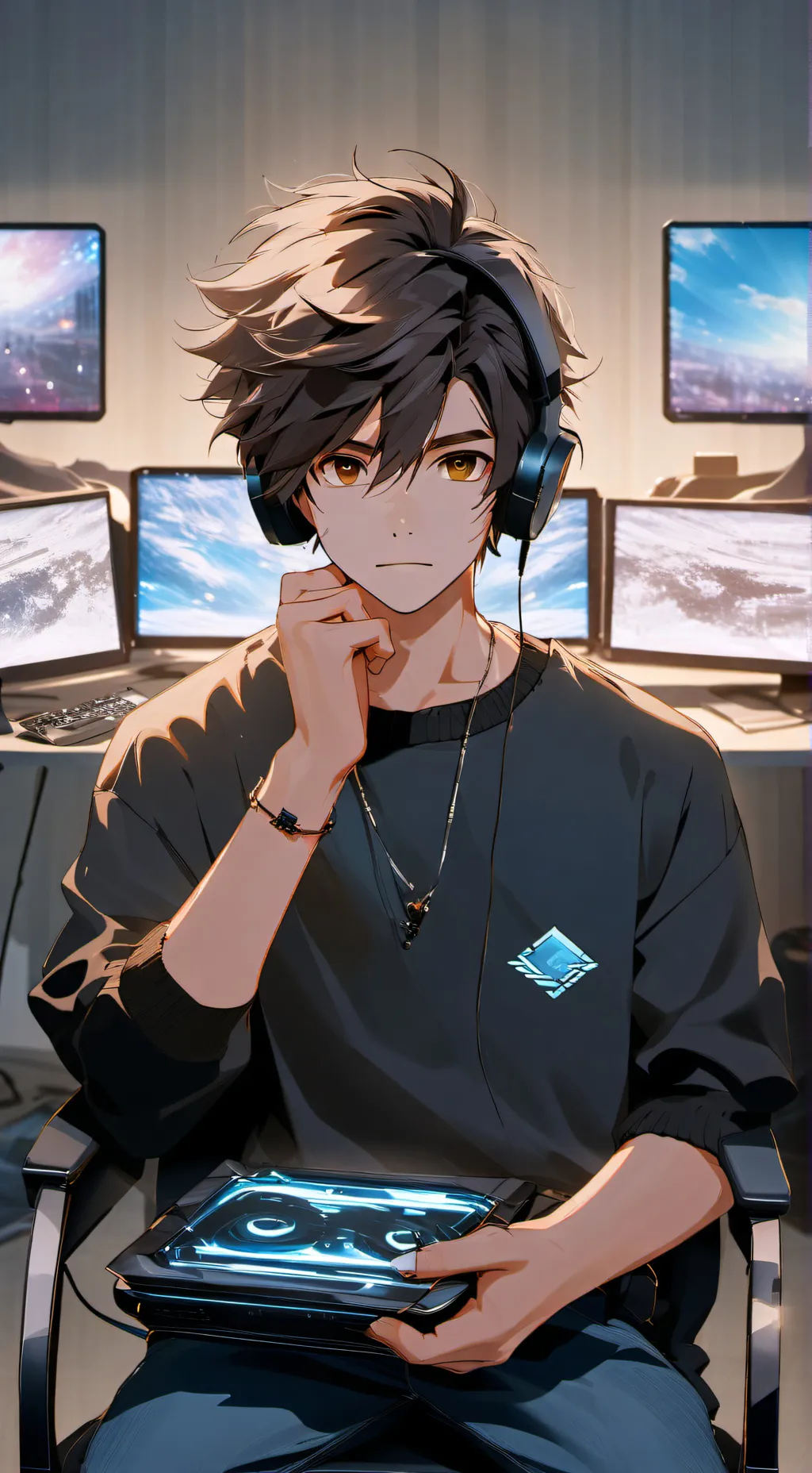 ai character: Alex  background