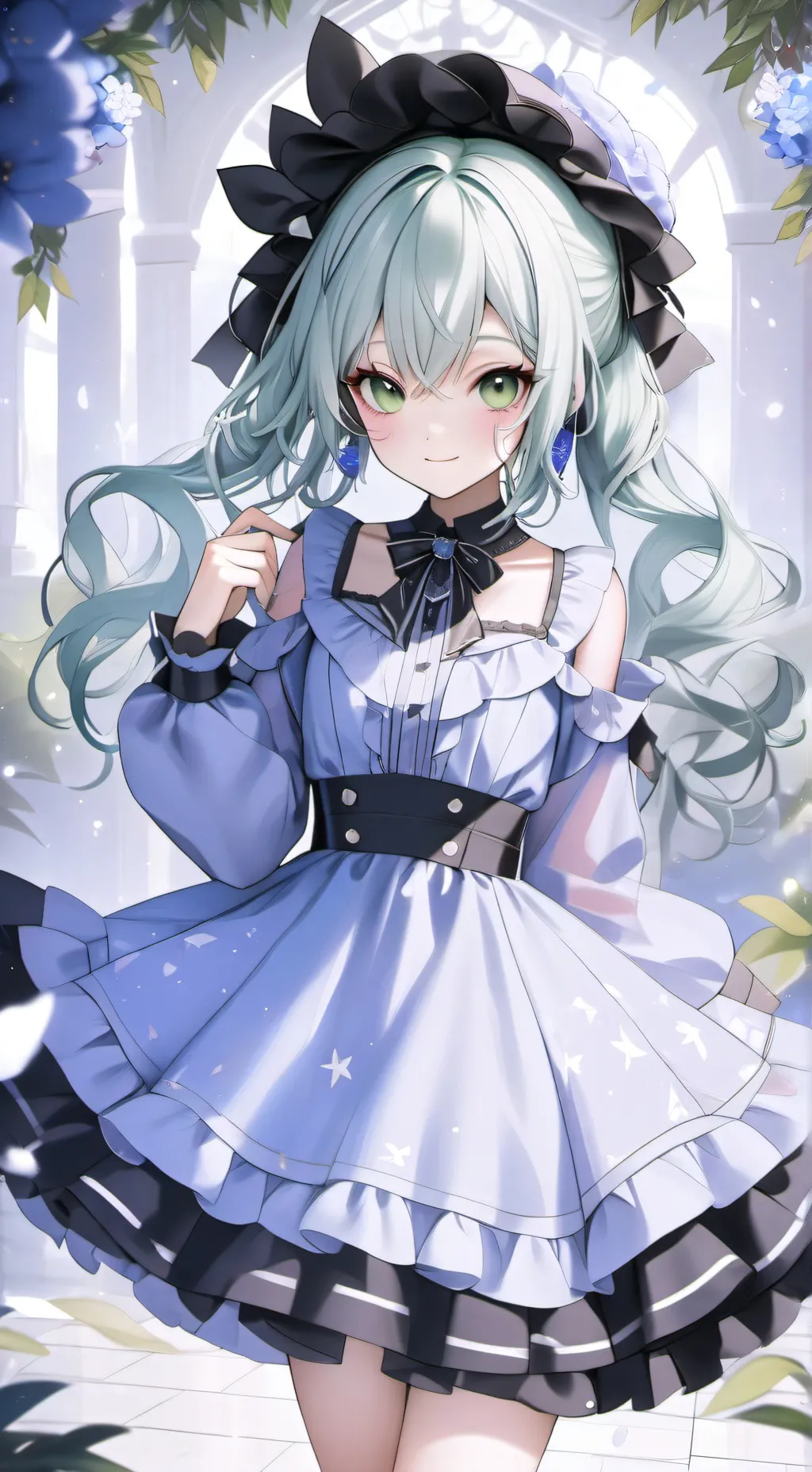 ai character: lily background