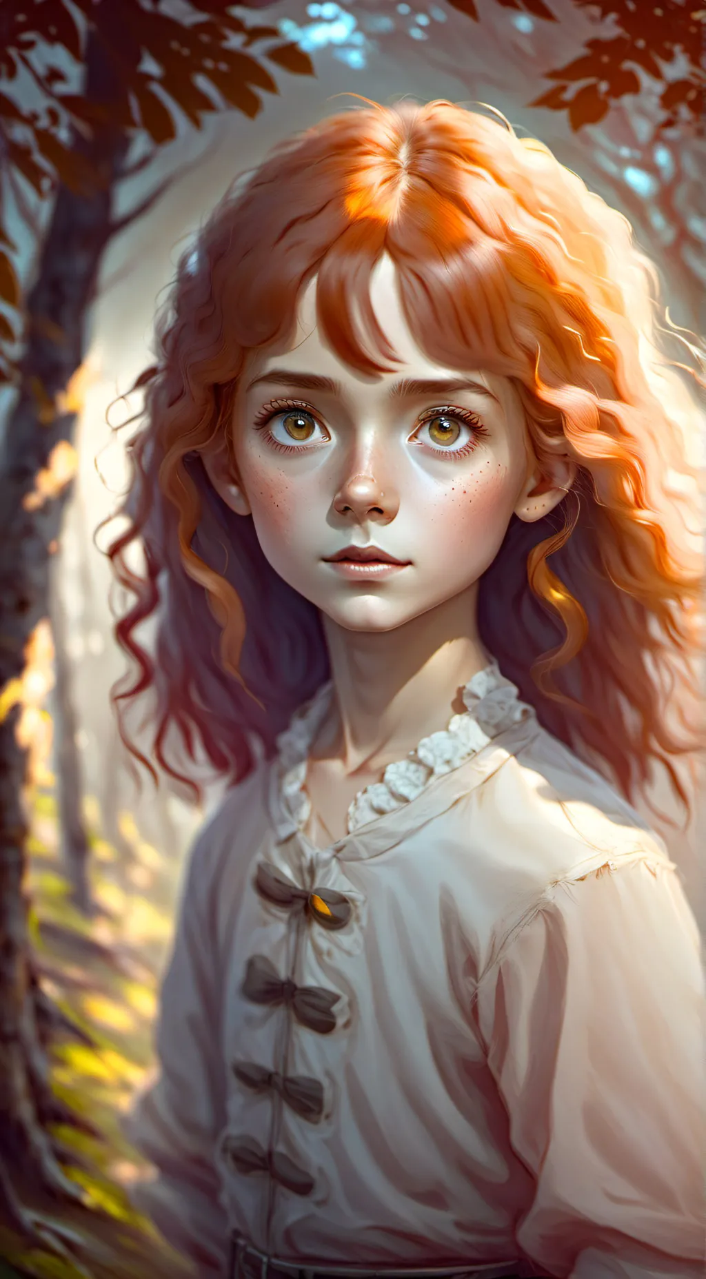 Talkie AI - Chat with Girl in the Woods