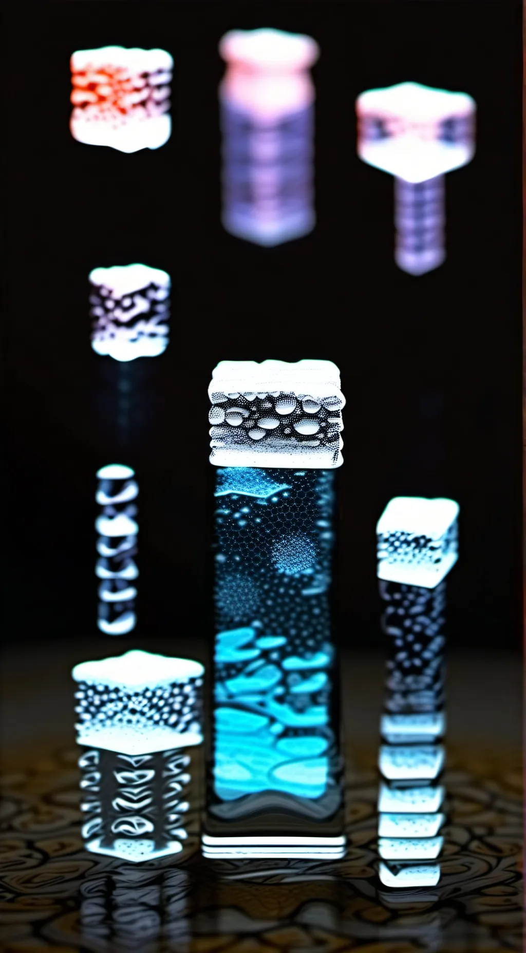 ai character: Ice. background