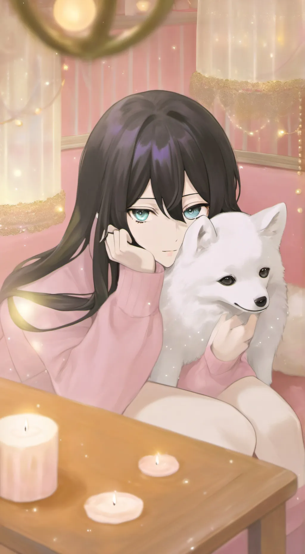 ai character: !~Mha Sleepover~! background