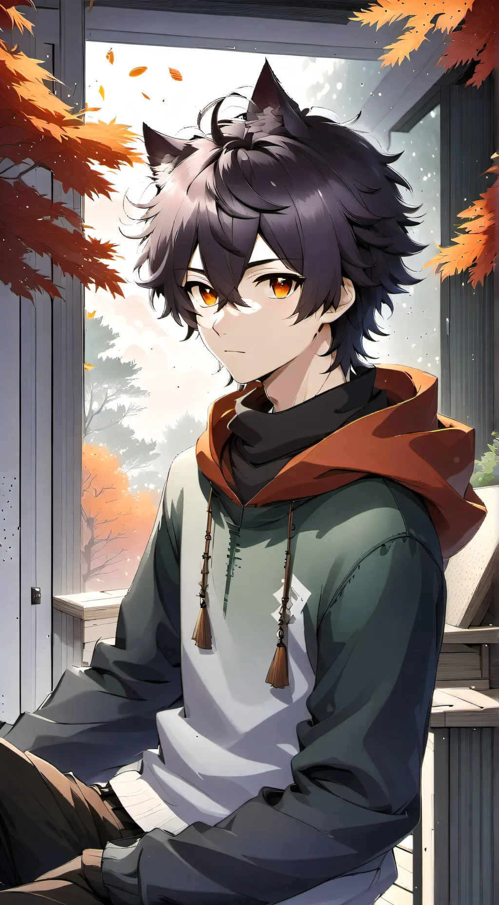 ai character: Mark background