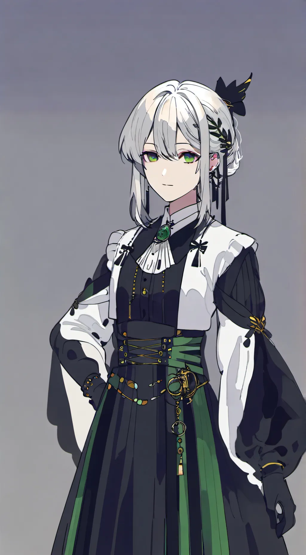 ai character: angel/demon school background