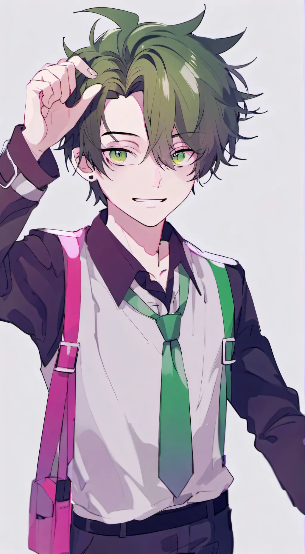 ai character: Izuku Midorya(Deku background