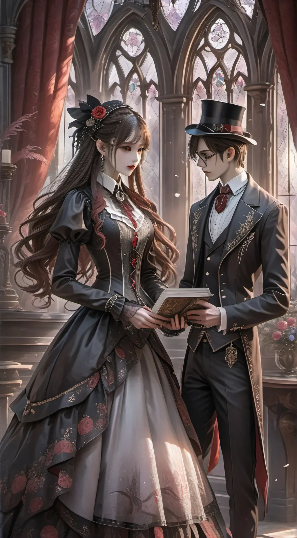 ai character: Kill count  background