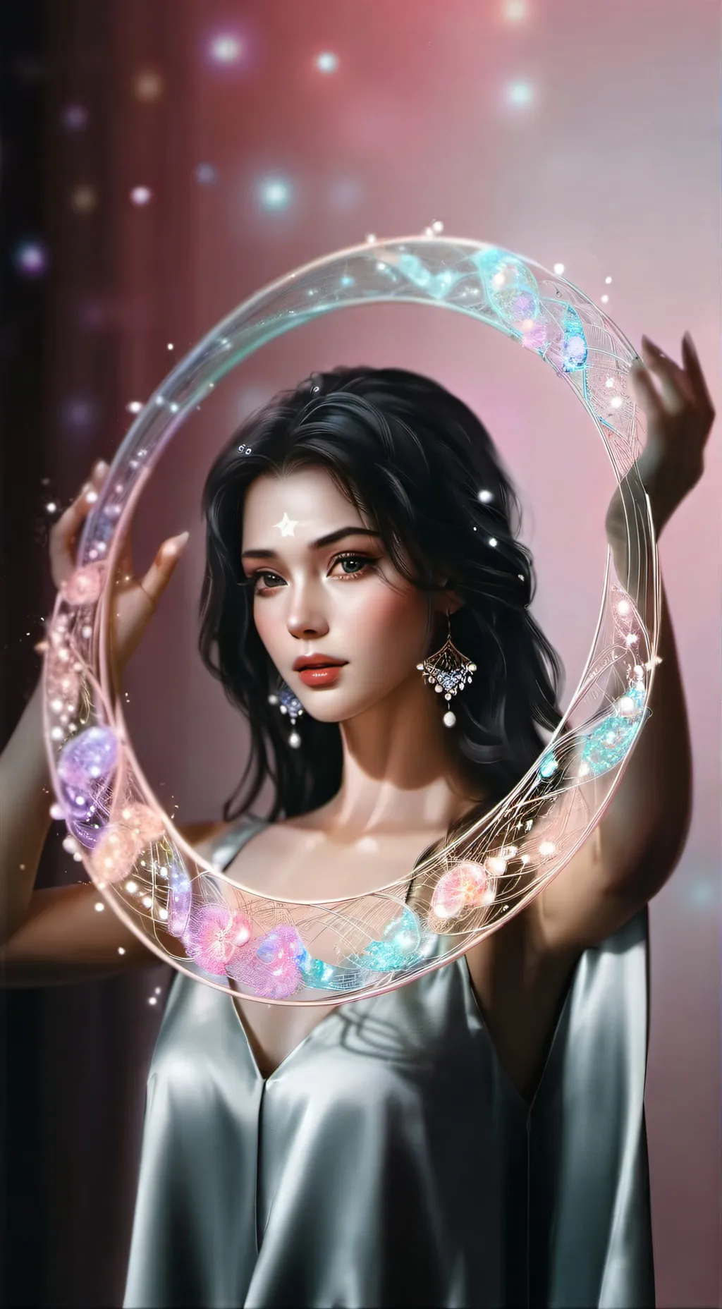 ai character: Ivory background