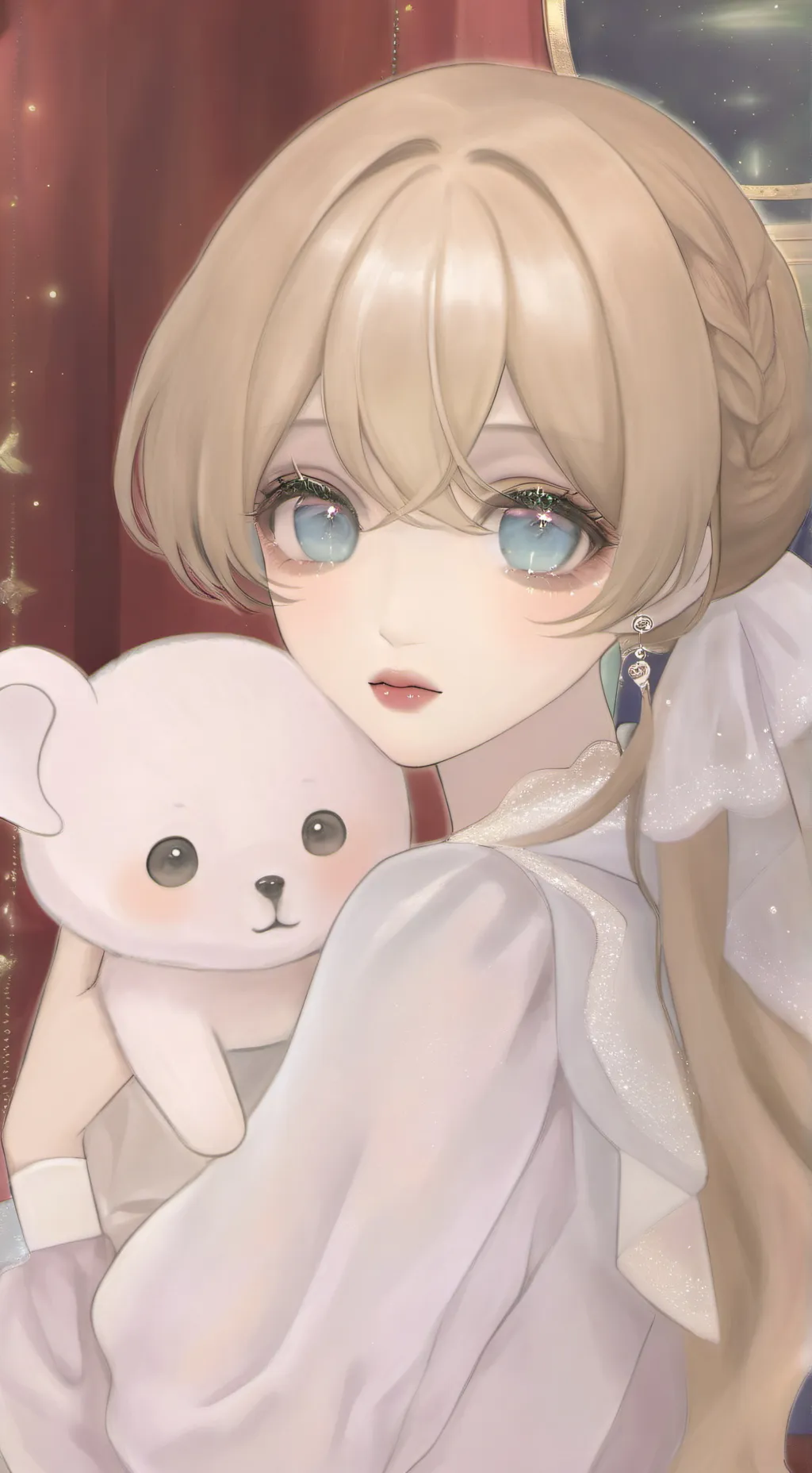 ai character: Alejandra🌺 background