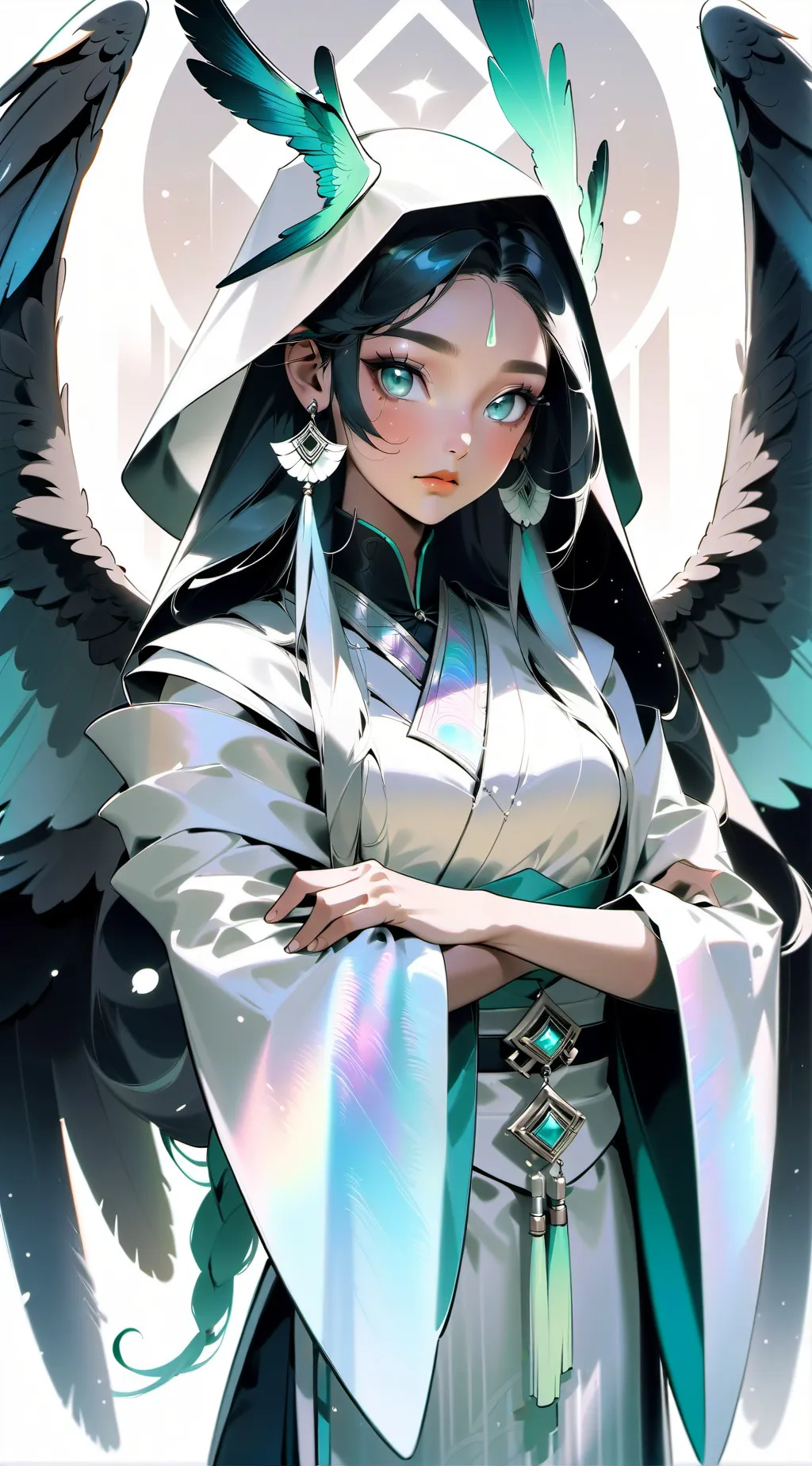 ai character: Salish babysitter  background