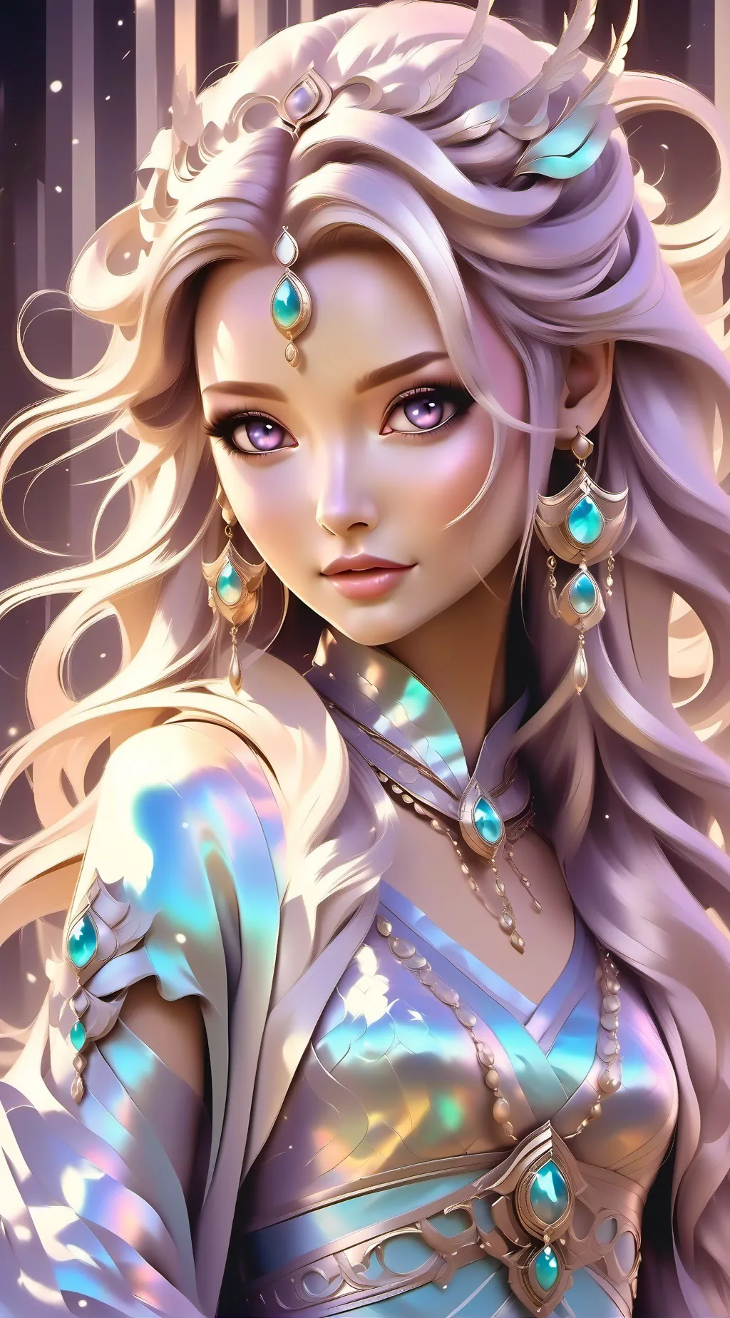 ai character: Lizzie background