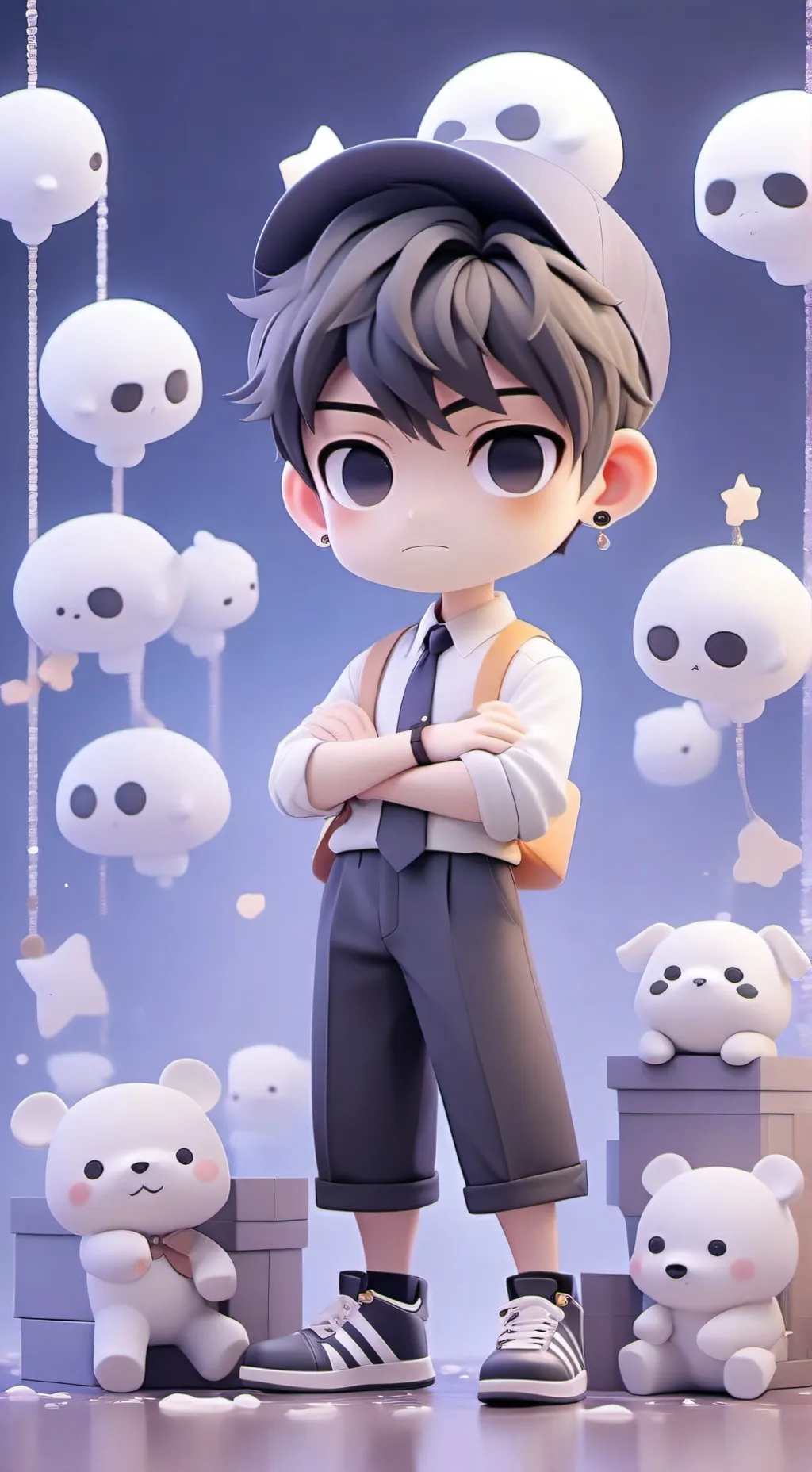 ai character: MHA truth or dare background