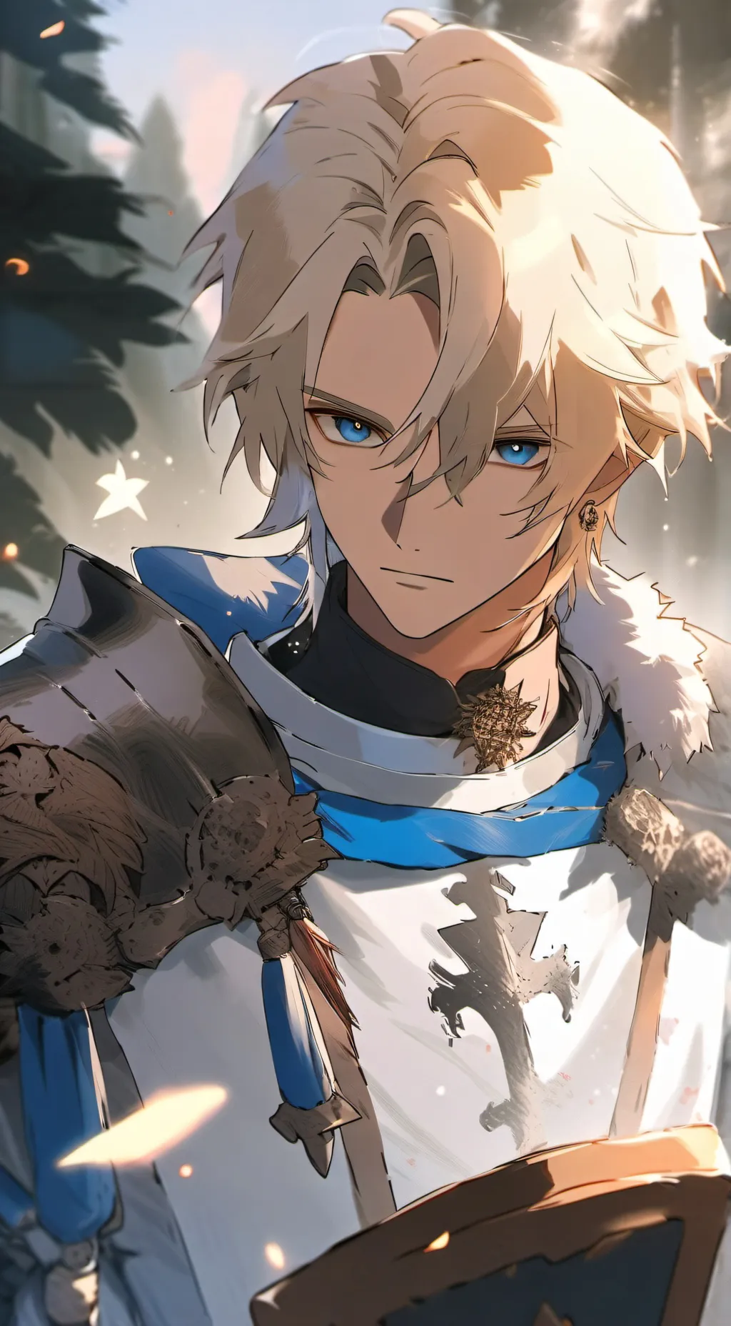 ai character: Justice⚔️ background