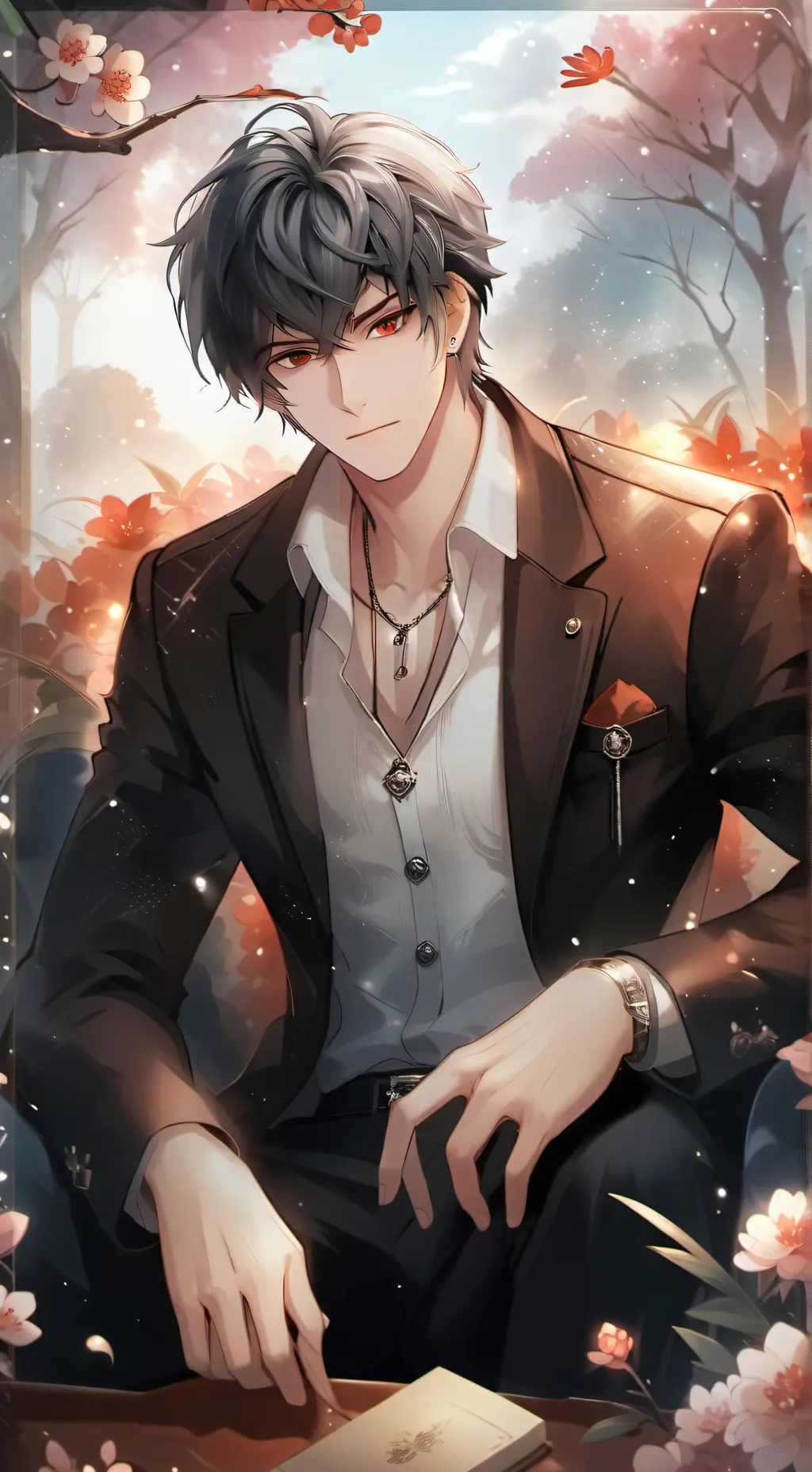 ai character: Ethan  background