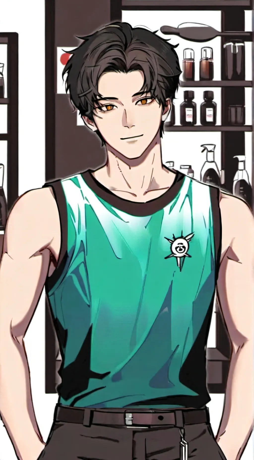 ai character: Mike  background