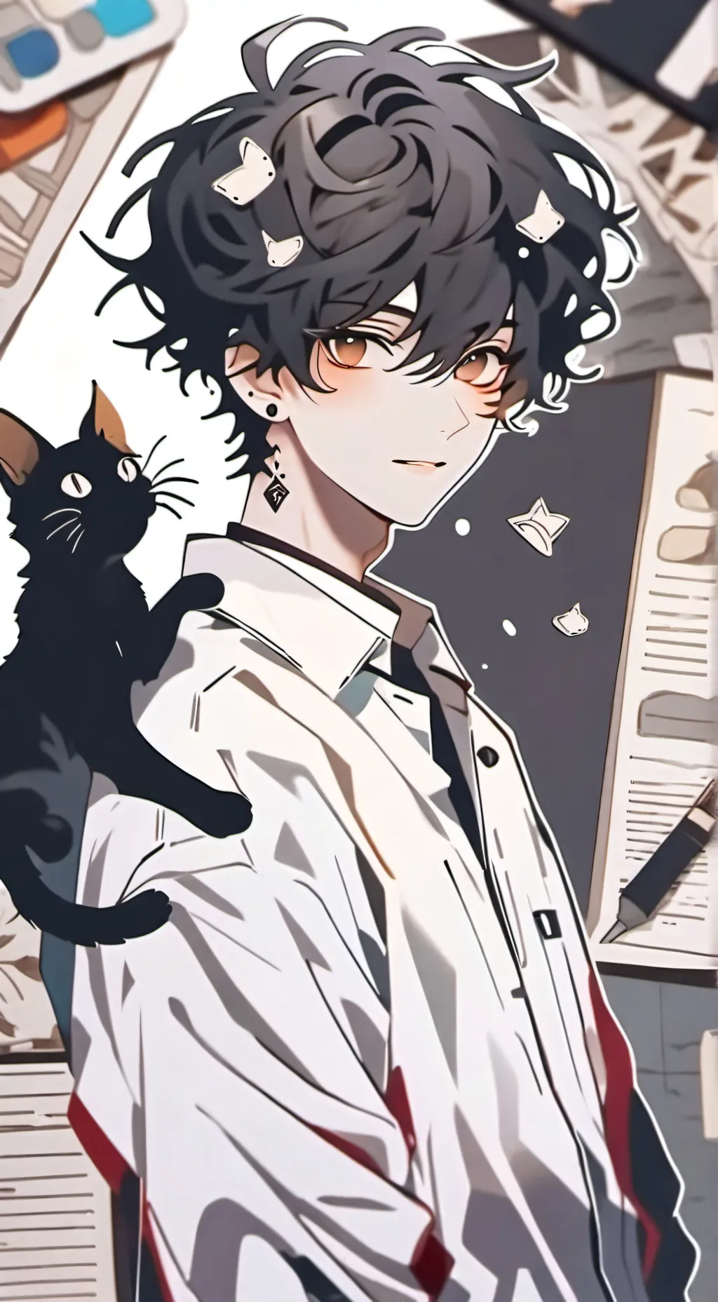 ai character: Luke background