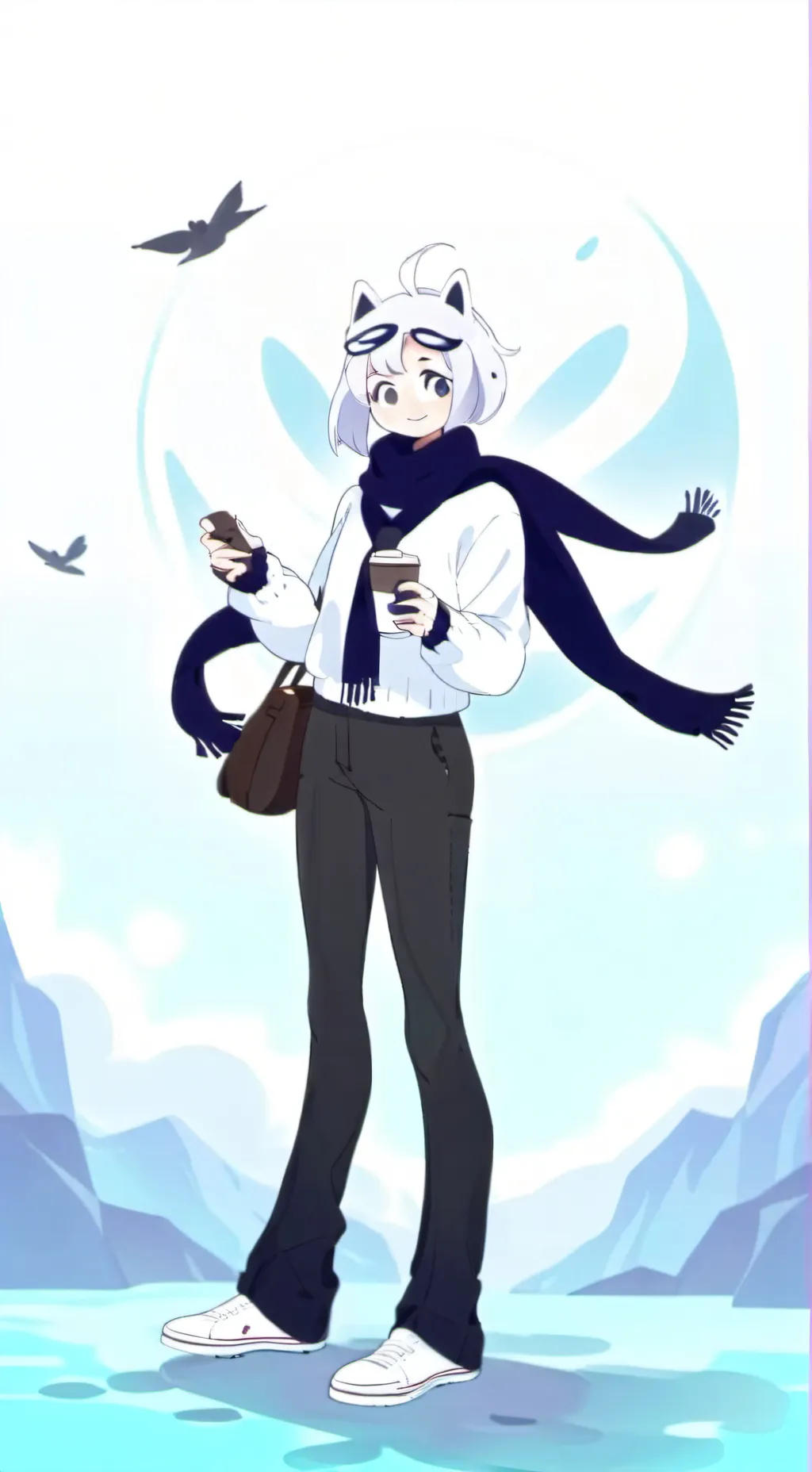 ai character: emma background