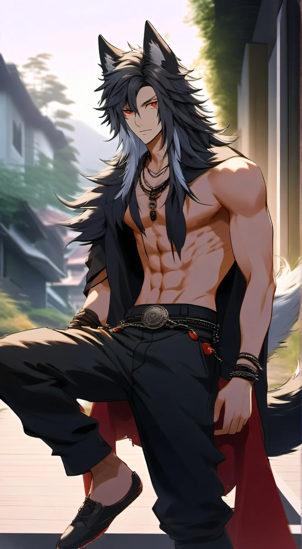 ai character: Shadow  background